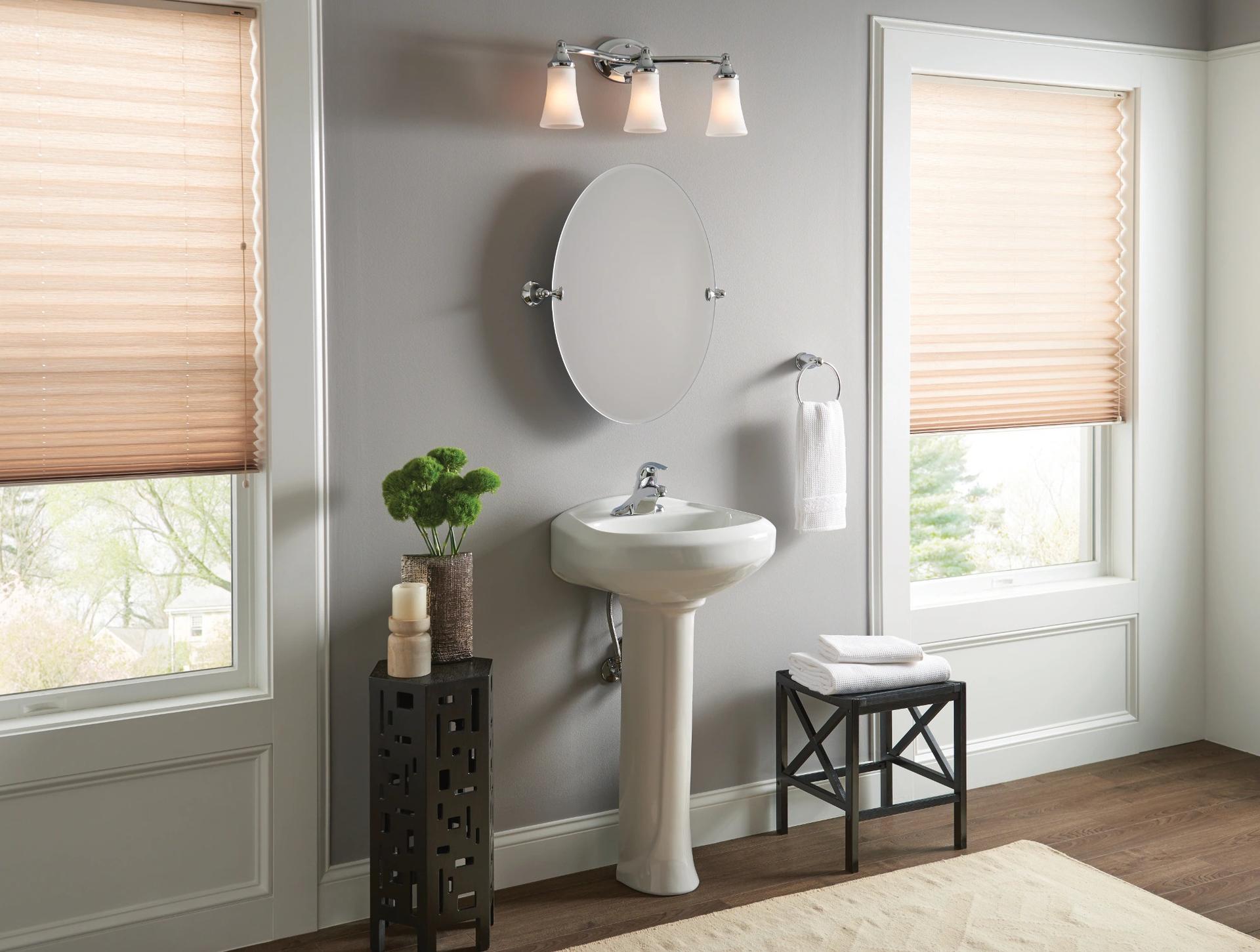 MOEN Adler WS84503 Centerset Single Handle Low-Arc Bathroom Faucet in Chrome