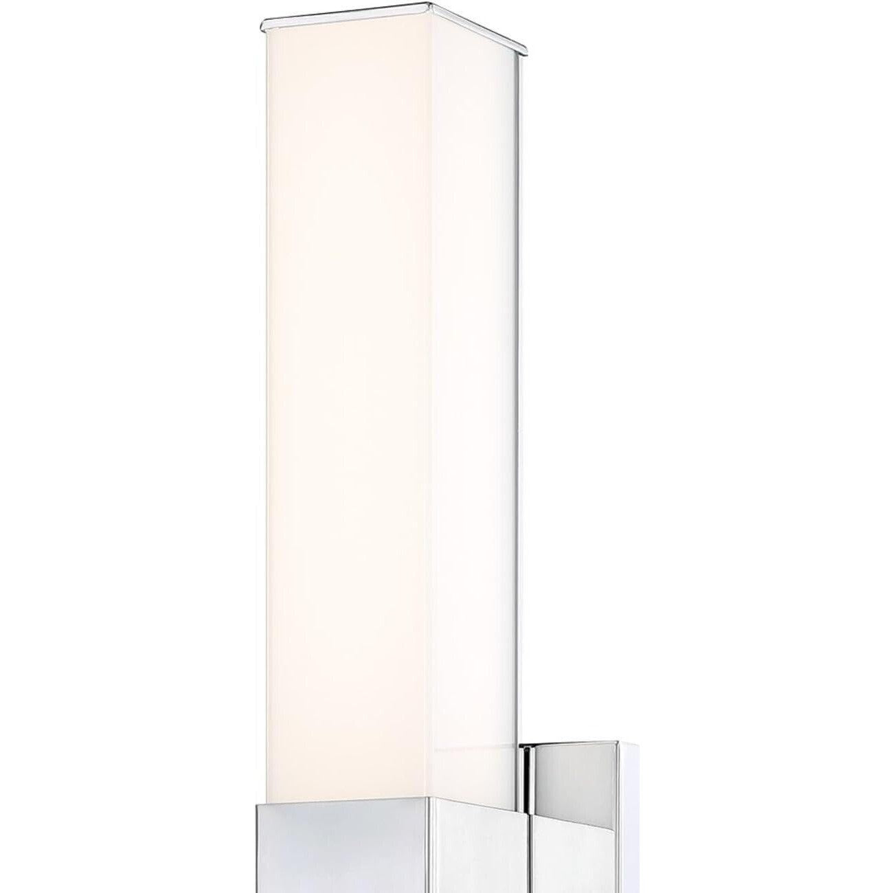 Minka Lavery 2872-L 14" Tall LED Bathroom Sconce - Chrome