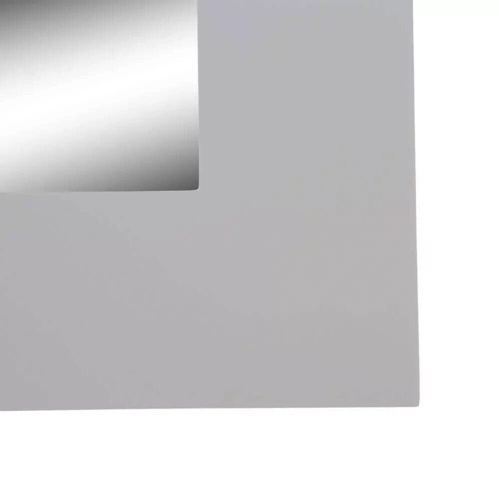 Home Decorators Collection Vanity Mirror 22"W x 30"H Framed Wooden Pebble Gray