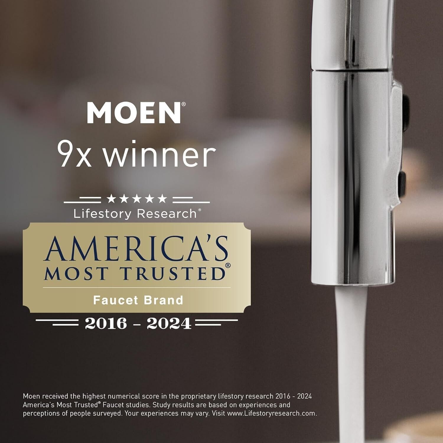 MOEN Wellton 84980SRN Centerset Single Handle Bathroom Faucet in Spot Resist Brushed Nickel