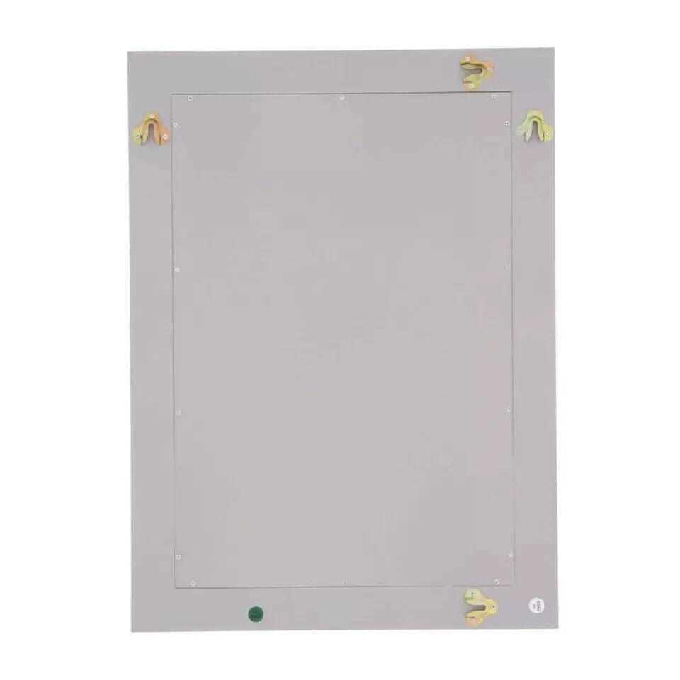 Home Decorators Collection Vanity Mirror 22"W x 30"H Framed Wooden Pebble Gray