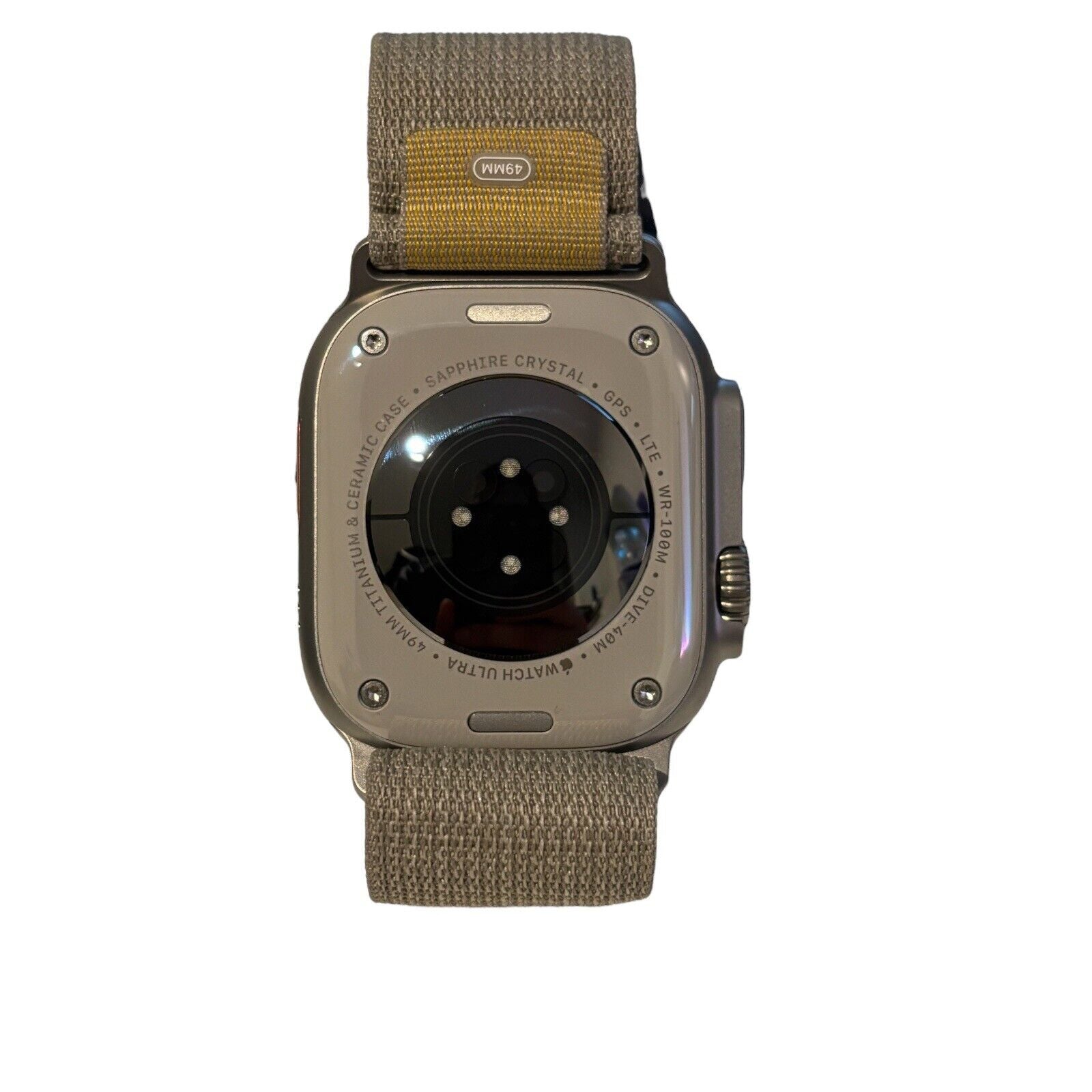 Apple Watch Ultra 2 (GPS+Cellular) 49mm Titanium Case with Tan Alpine Loop, 2024 - Very Good