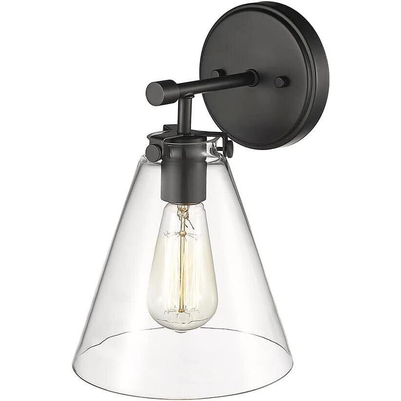 Millennium Lighting 8121 Aliza 12" Tall Bathroom Sconce - Black - Like New