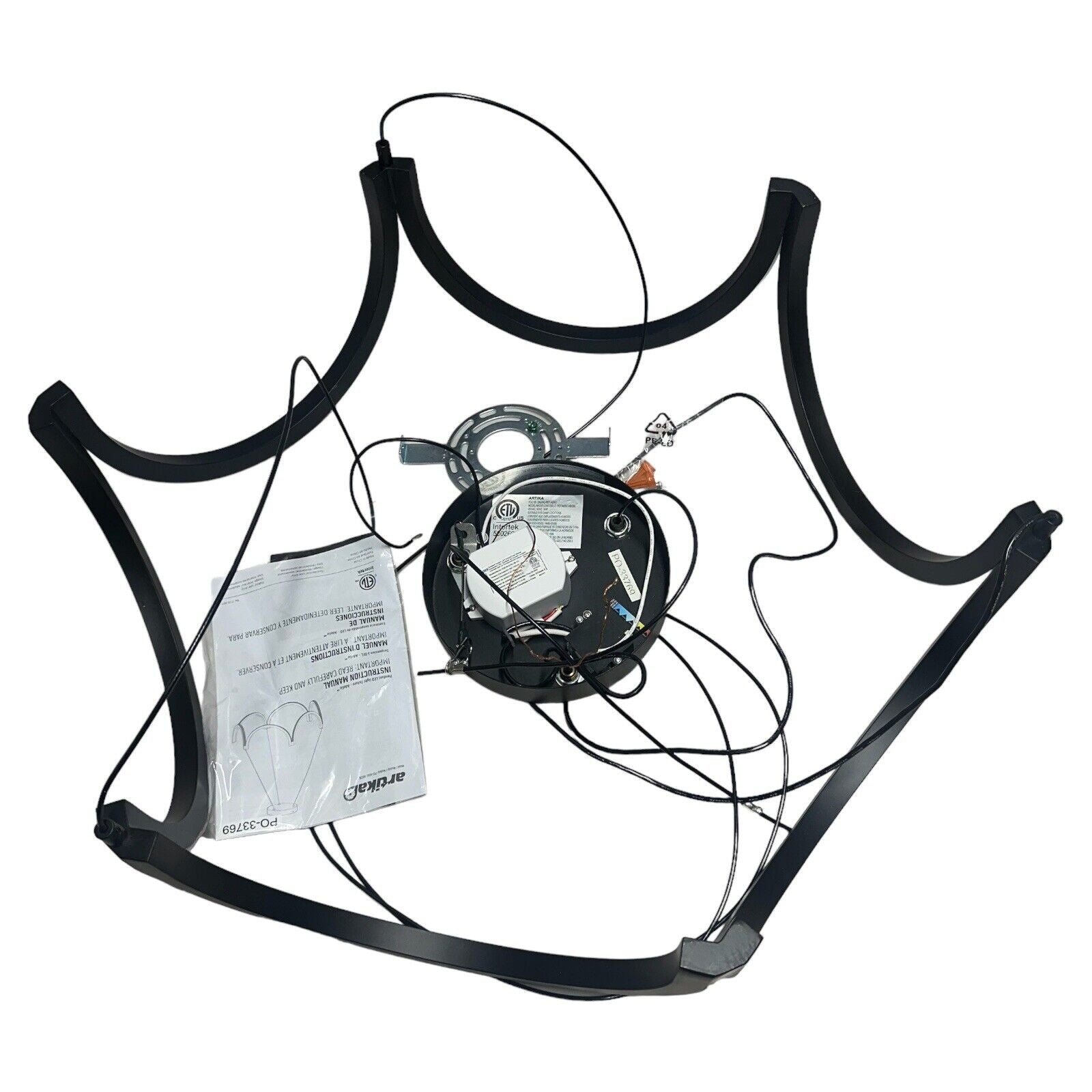 Black Modern Pendant