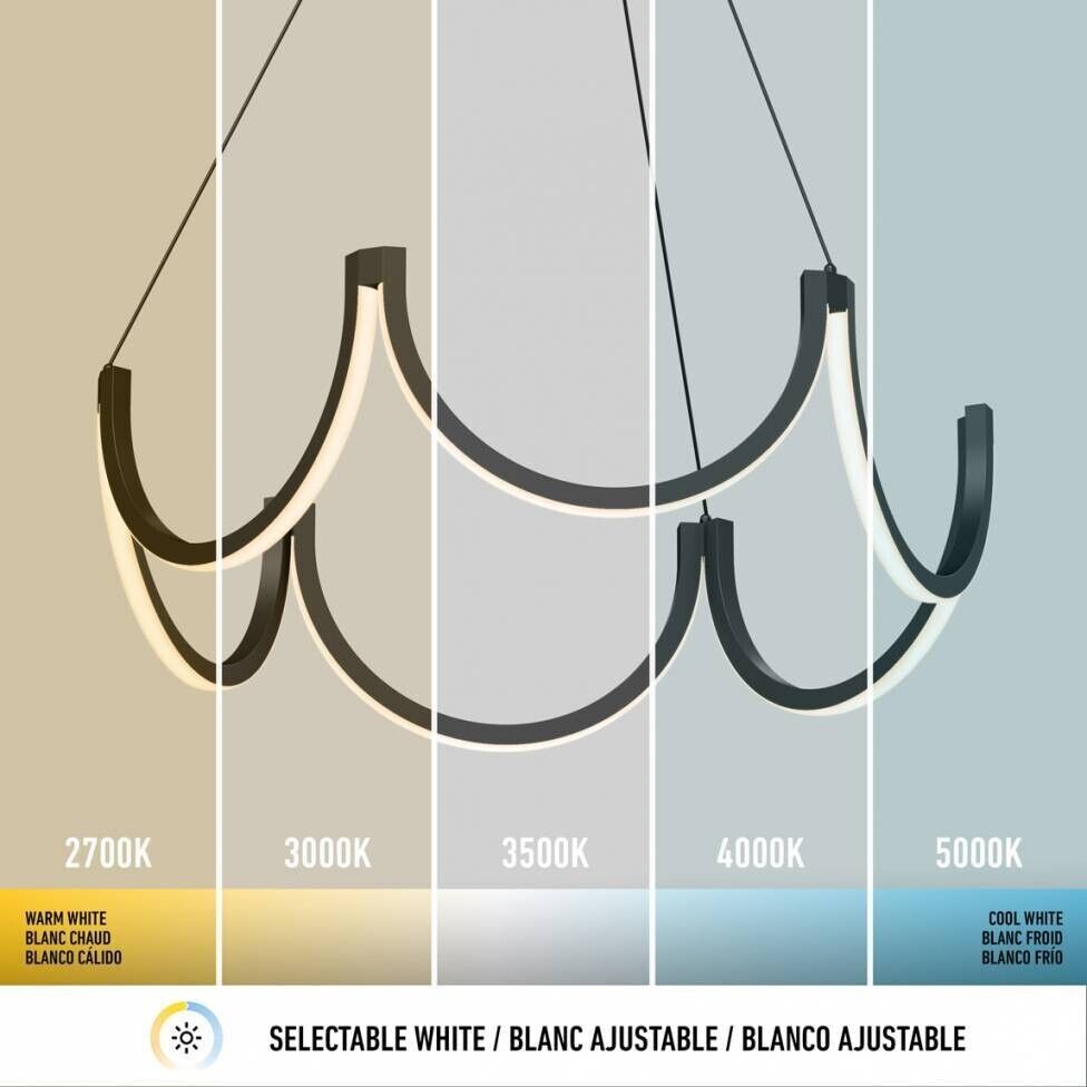 Black Modern Pendant