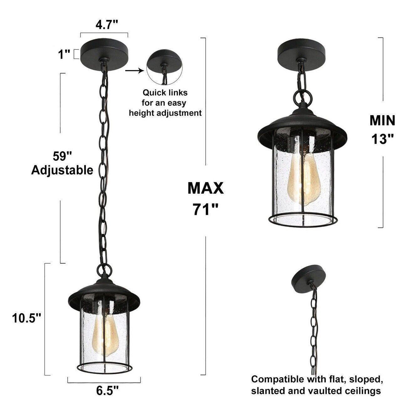 Aether Outdoor Pendant Light