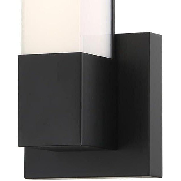Minka Lavery 2872-L 14" Tall LED Bathroom Sconce - Coal
