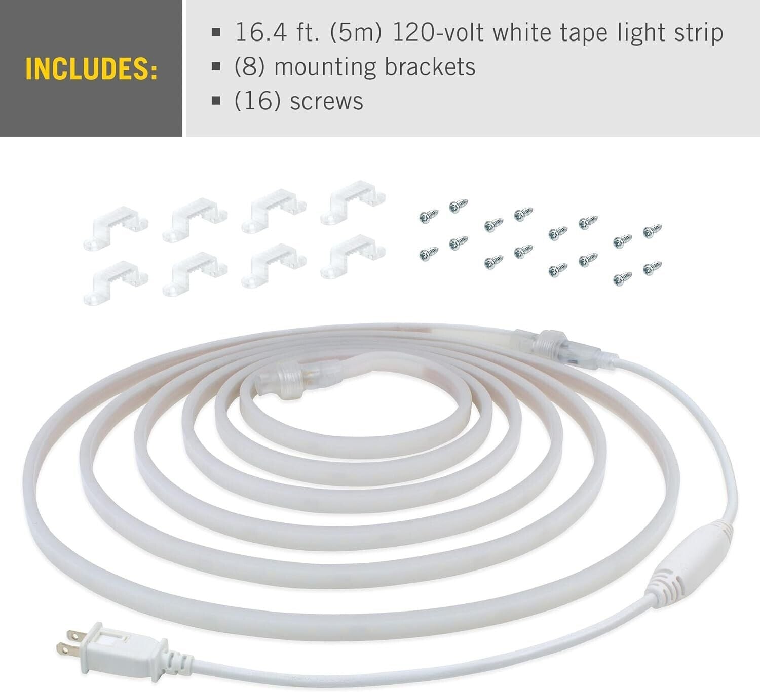 Armacost Lighting RibbonFlex Pro Outdoor 16.4 ft 120V Plug-in Warm White 2700K - Like New