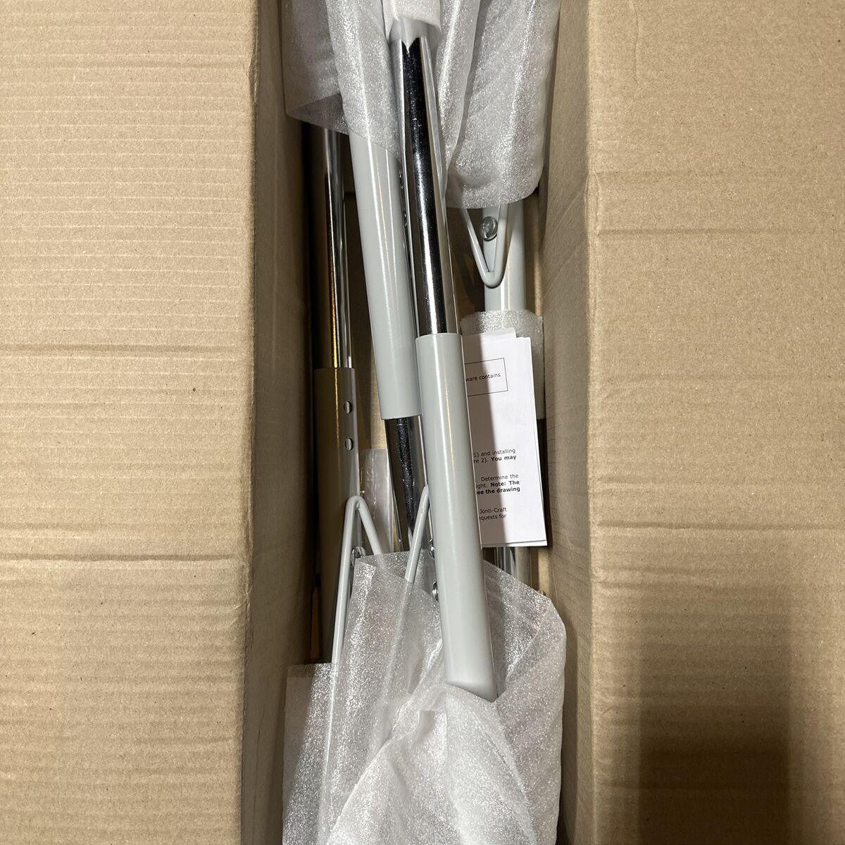 JonTi-Craft Adjustable Table Leg Assembly Grey 11"-15" Tall 6402JC000LEG