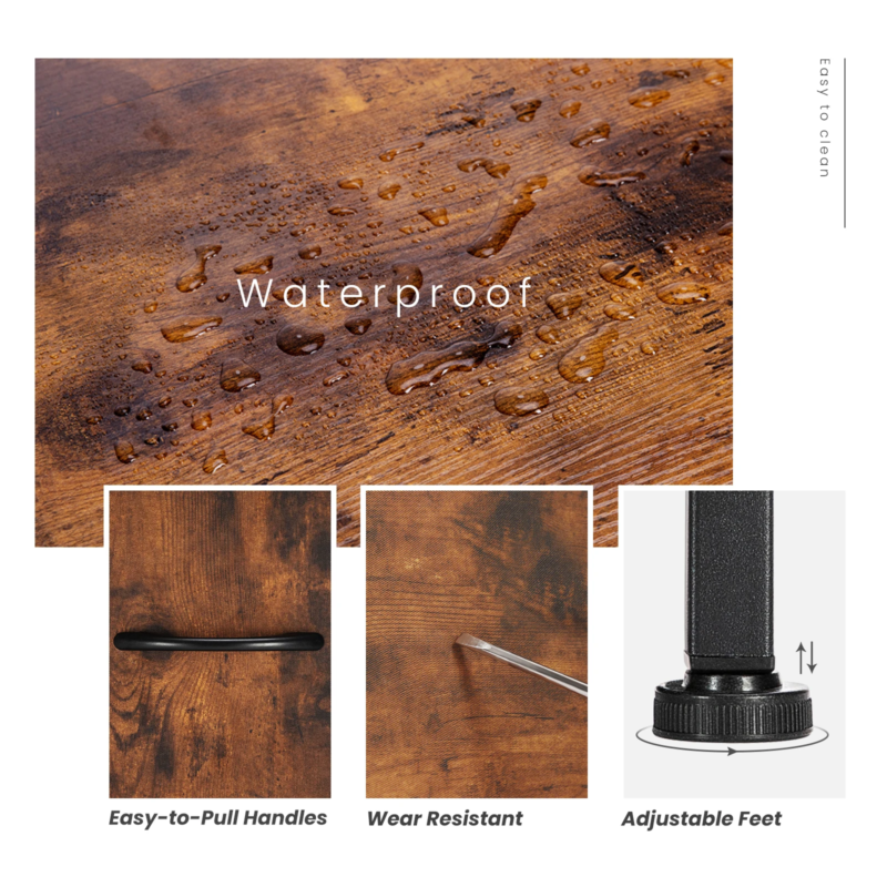 5 Fabric Drawers, Shoe Cabinet Dresser, TV Stand, Multilayer Rack, Space Saving