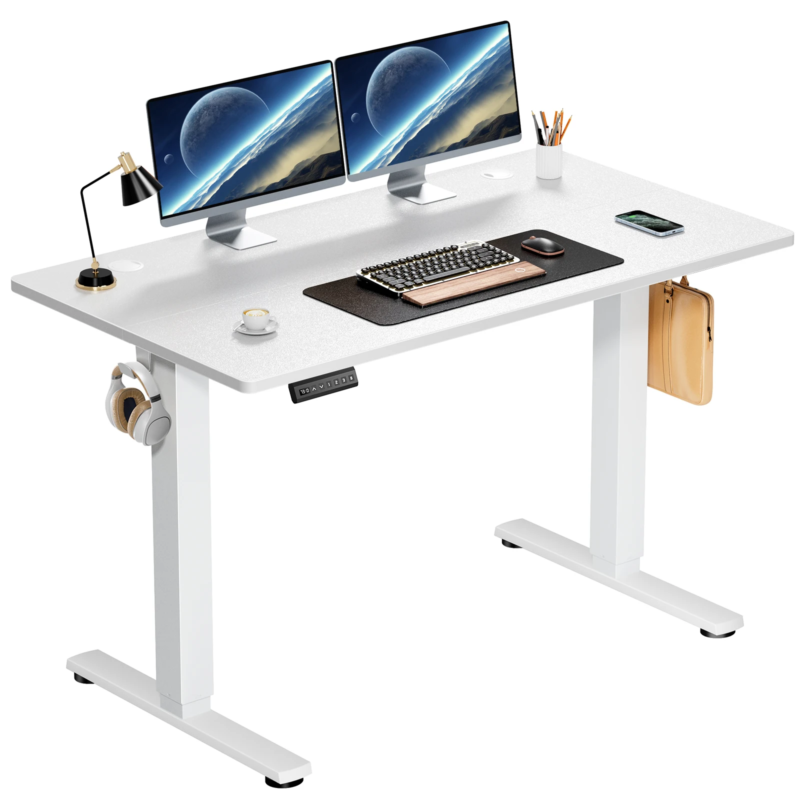 Electric Standing Desk, Height Adjustable 40x24 Inch Sit-Stand Workstation