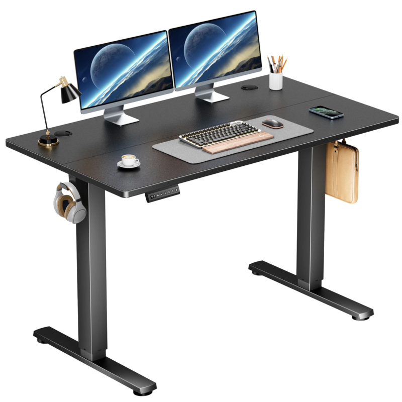 Electric Standing Desk, Height Adjustable 40x24 Inch Sit-Stand Workstation