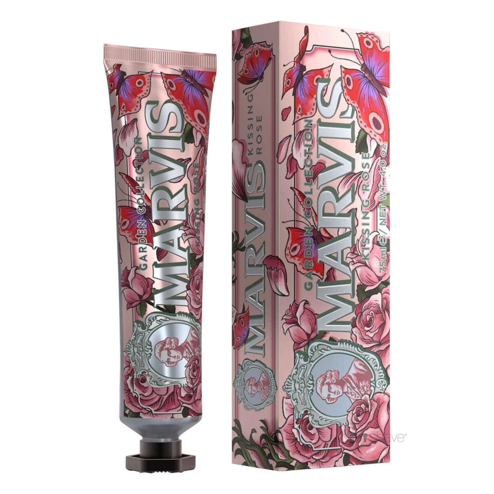 Marvis Toothpaste Whitening Mint, Licorice, Sinuous Lily, Vegan Cruelty-Free 85 ml