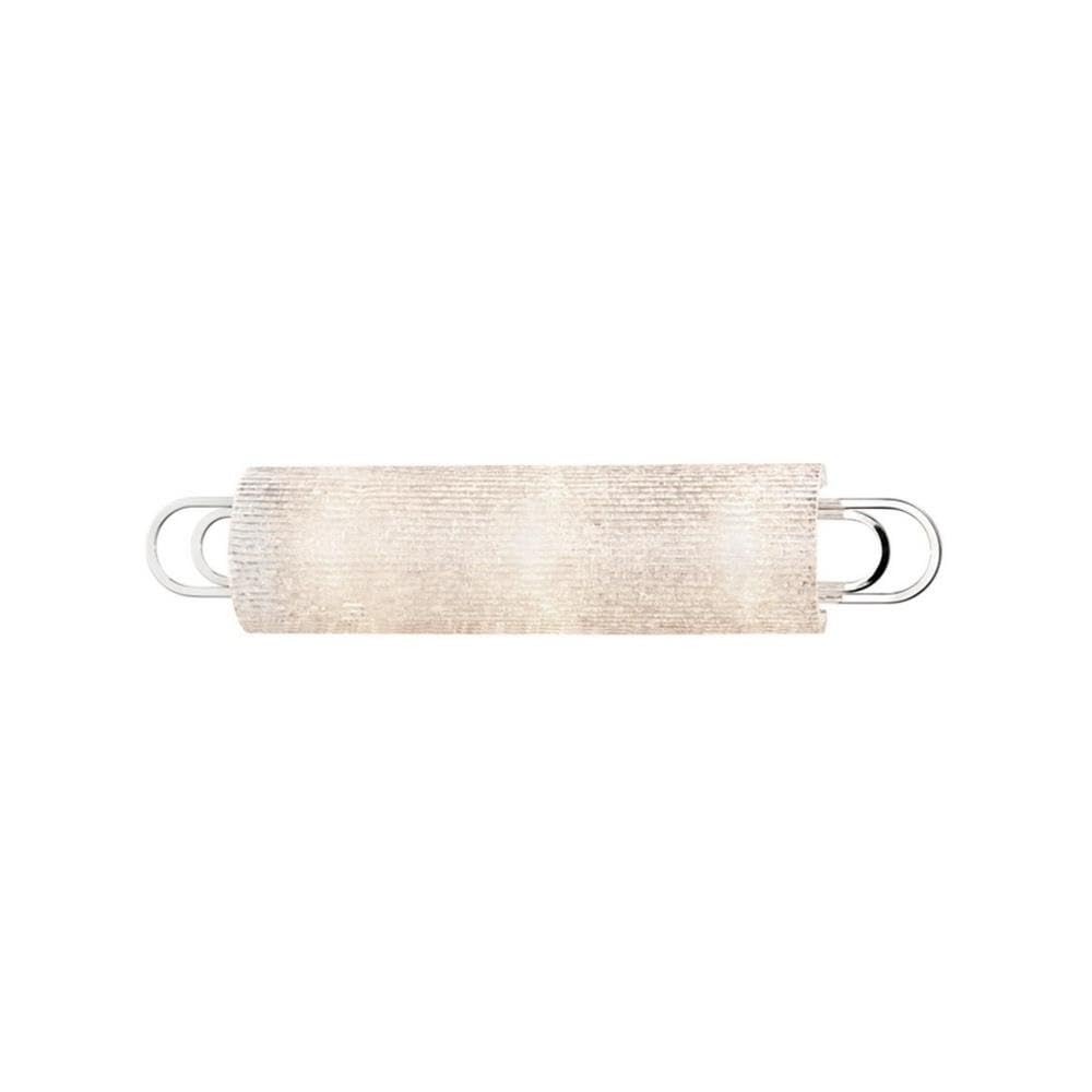Buckley 3 Light Bath Vanity - 25 Inches Wide by 5 Inches High-Polished Nickel Finish - Like New