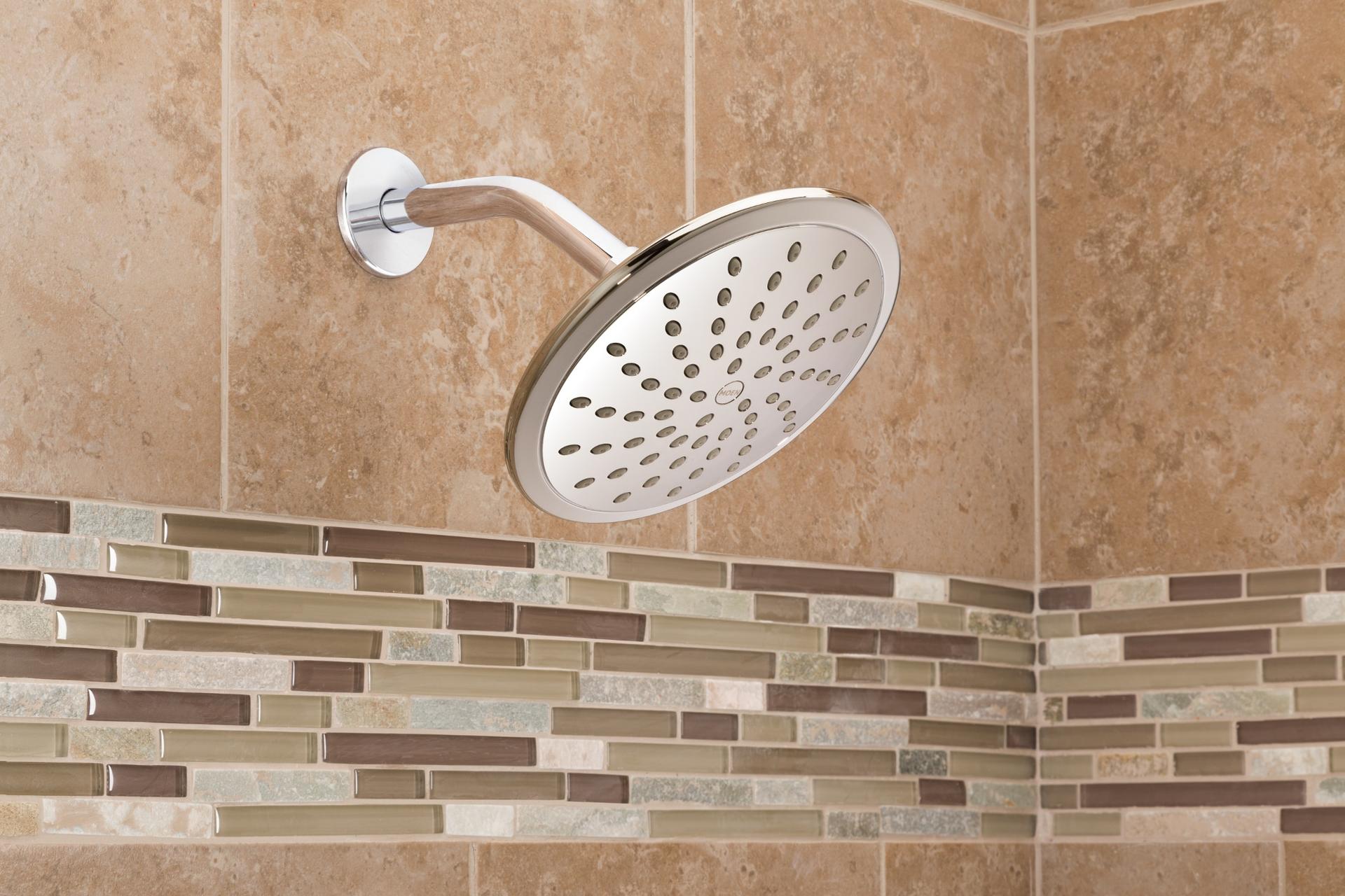 MOEN Brantford T2252EP Posi-Temp Shower Trim Kit with 8-Inch Eco-Performance Rainshower in Chrome (Valve Required)