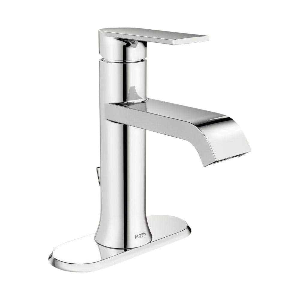 MOEN Genta WS84760 Single Handle Single Hole Bathroom Faucet in Chrome