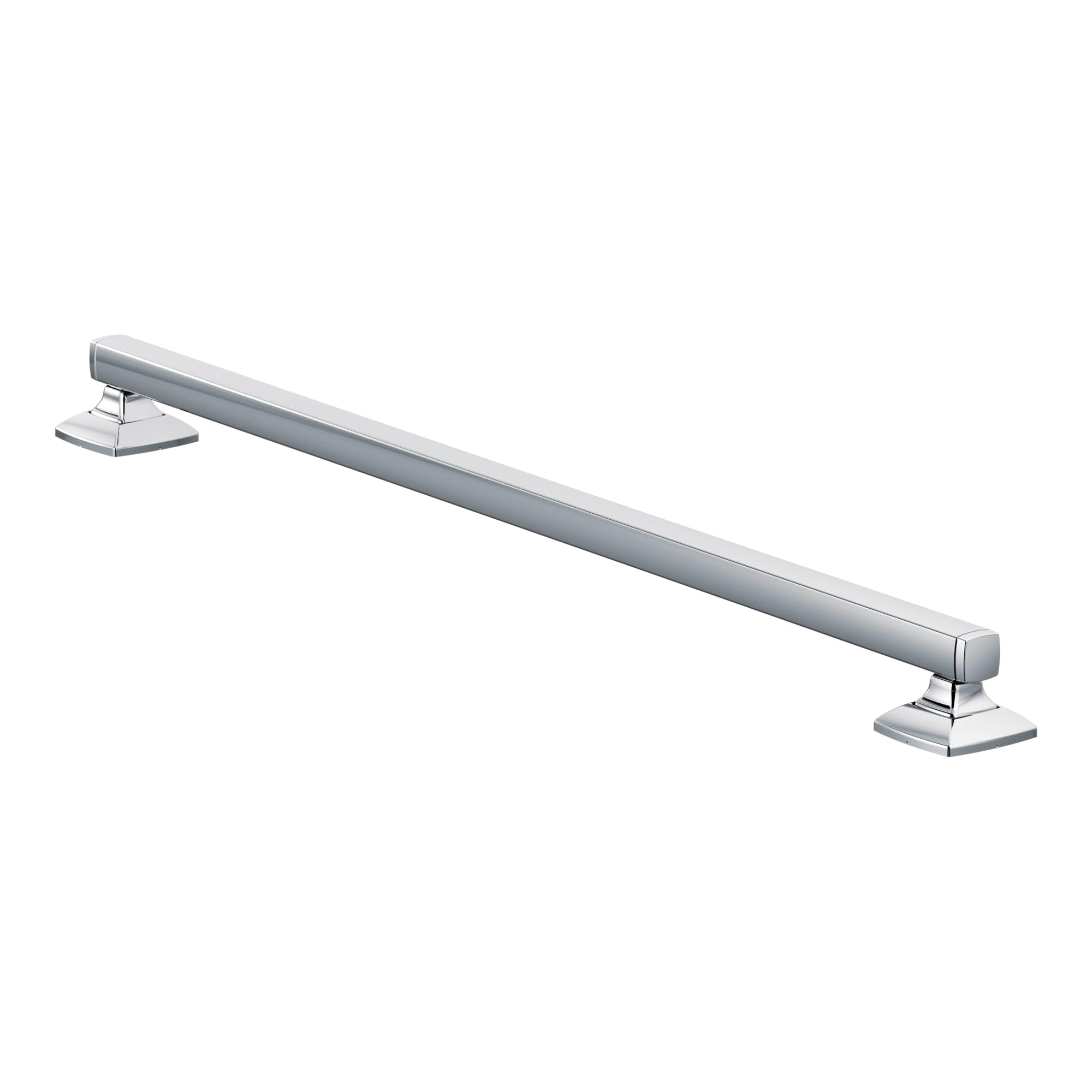 Moen YG5124CH Bathroom Safety 24-Inch Stainless Steel Transitional Bathroom Grab Bar, Chrome