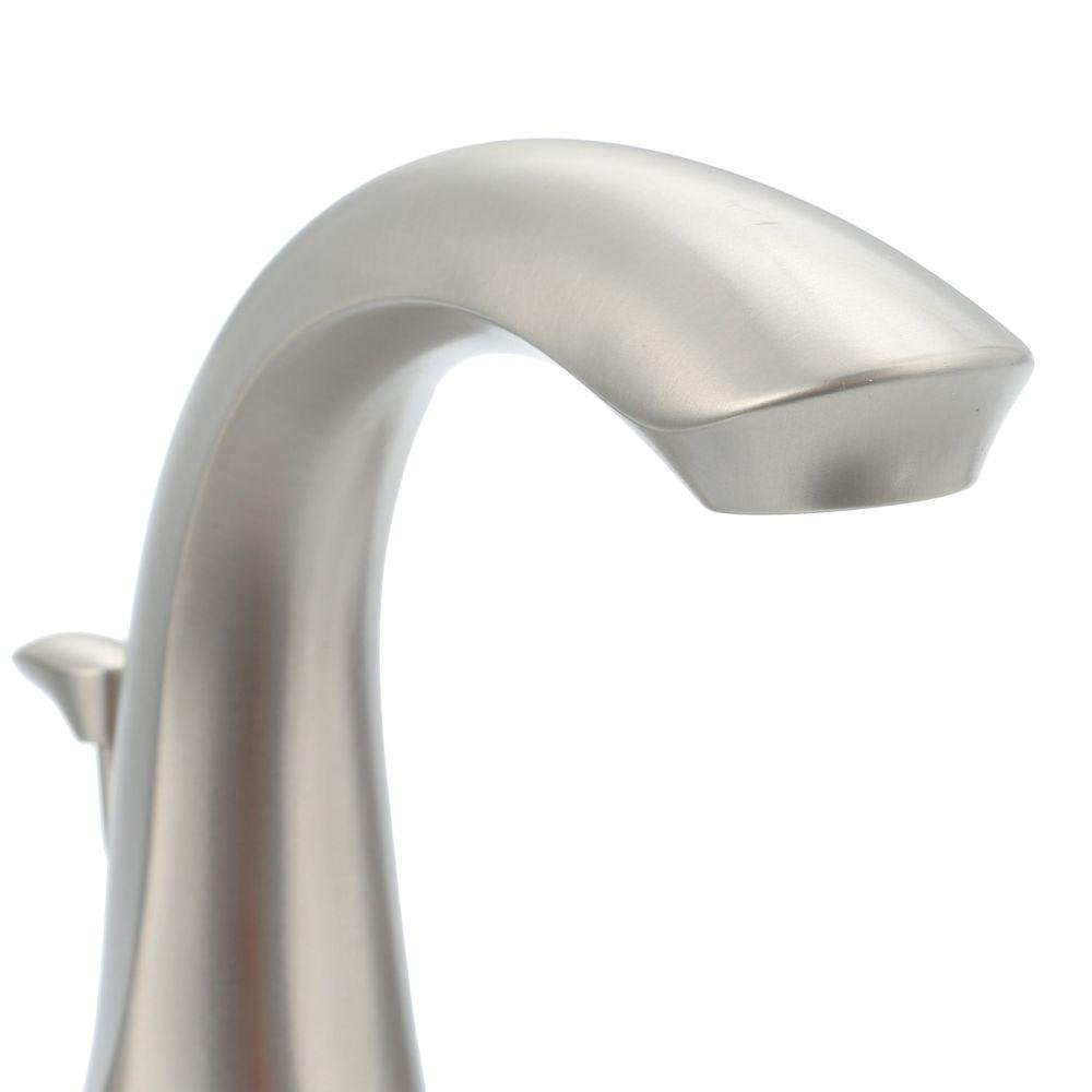 MOEN Darcy WS84551SRN Widespread 2-Handle High-Arc Bathroom Faucet in Spot Resist Brushed Nickel