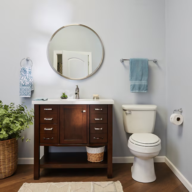 Style Selections 3-Piece Bailey Chrome Decorative Bathroom Hardware Set