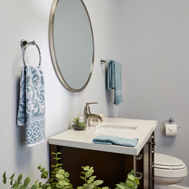 Style Selections 3-Piece Bailey Chrome Decorative Bathroom Hardware Set