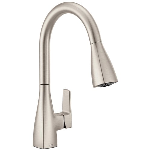 MOEN CFG Slate 76162SRS Single Handle Pull Down Sprayer Kitchen Faucet in Spot Resist Stainless - Like New