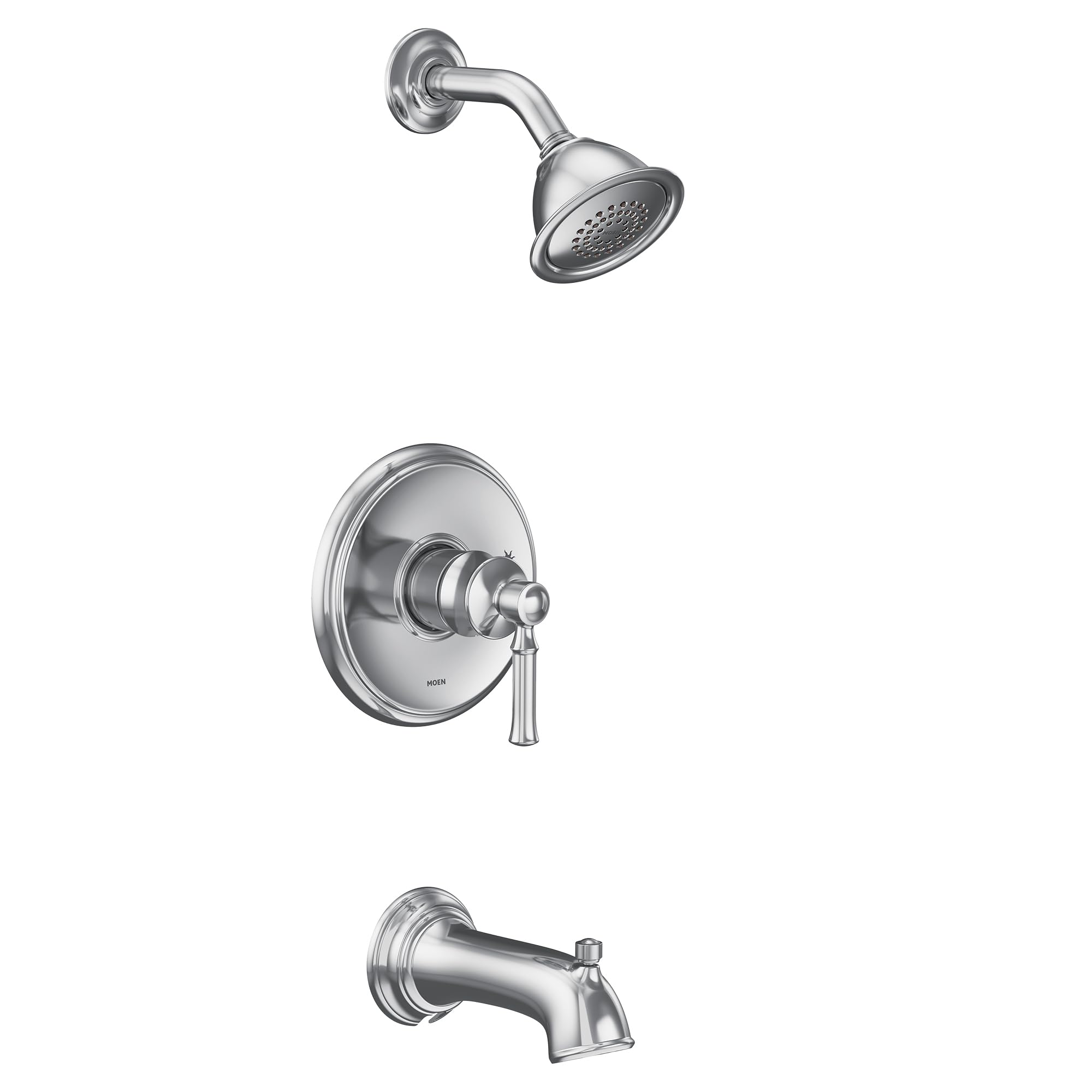MOEN Dartmoor UT2183EP One-Handle M-CORE 2-Series Tub and Shower Trim in Chrome (Valve Required)