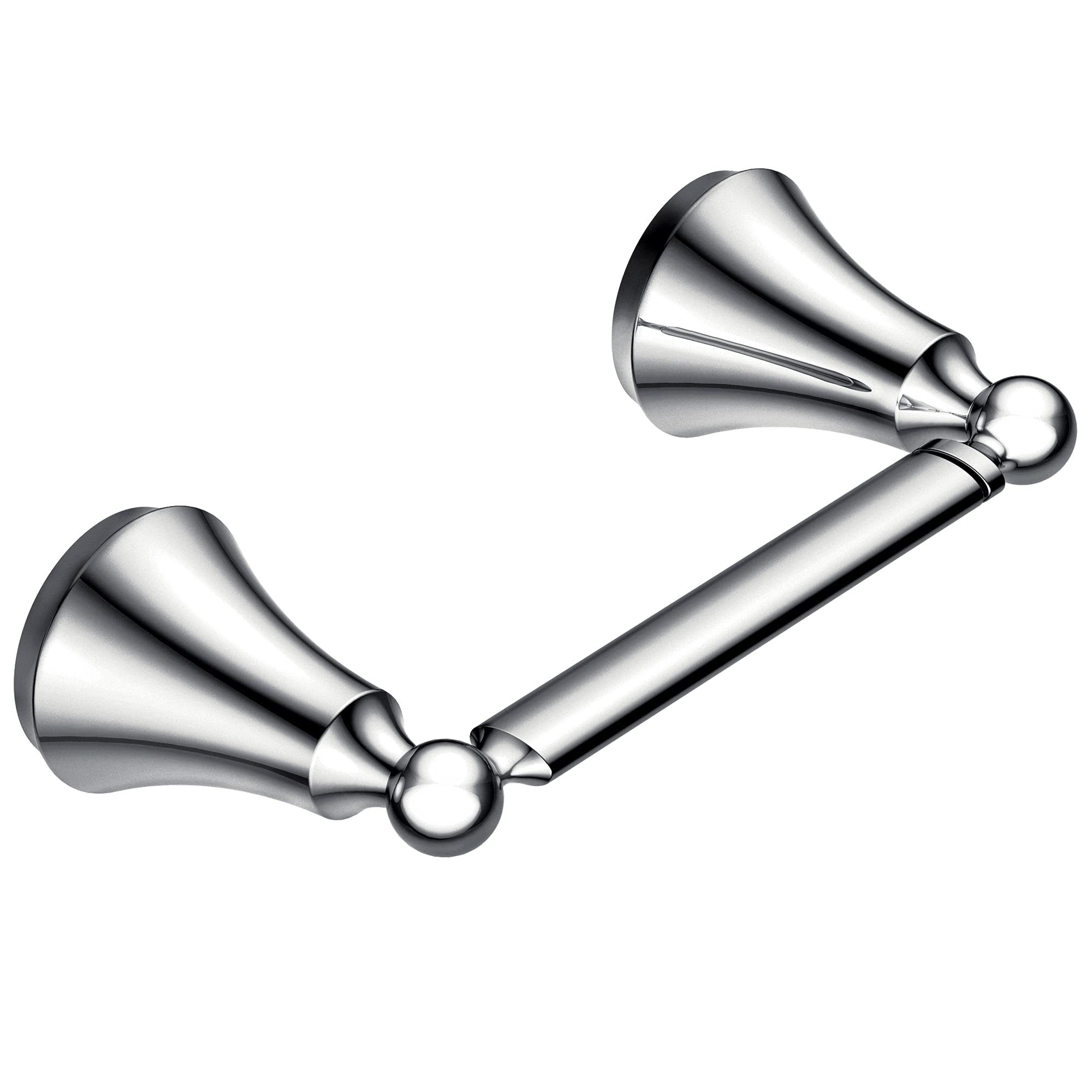 Moen YB5208CH Wynford Double Post Pivoting Toilet Paper Holder, Chrome