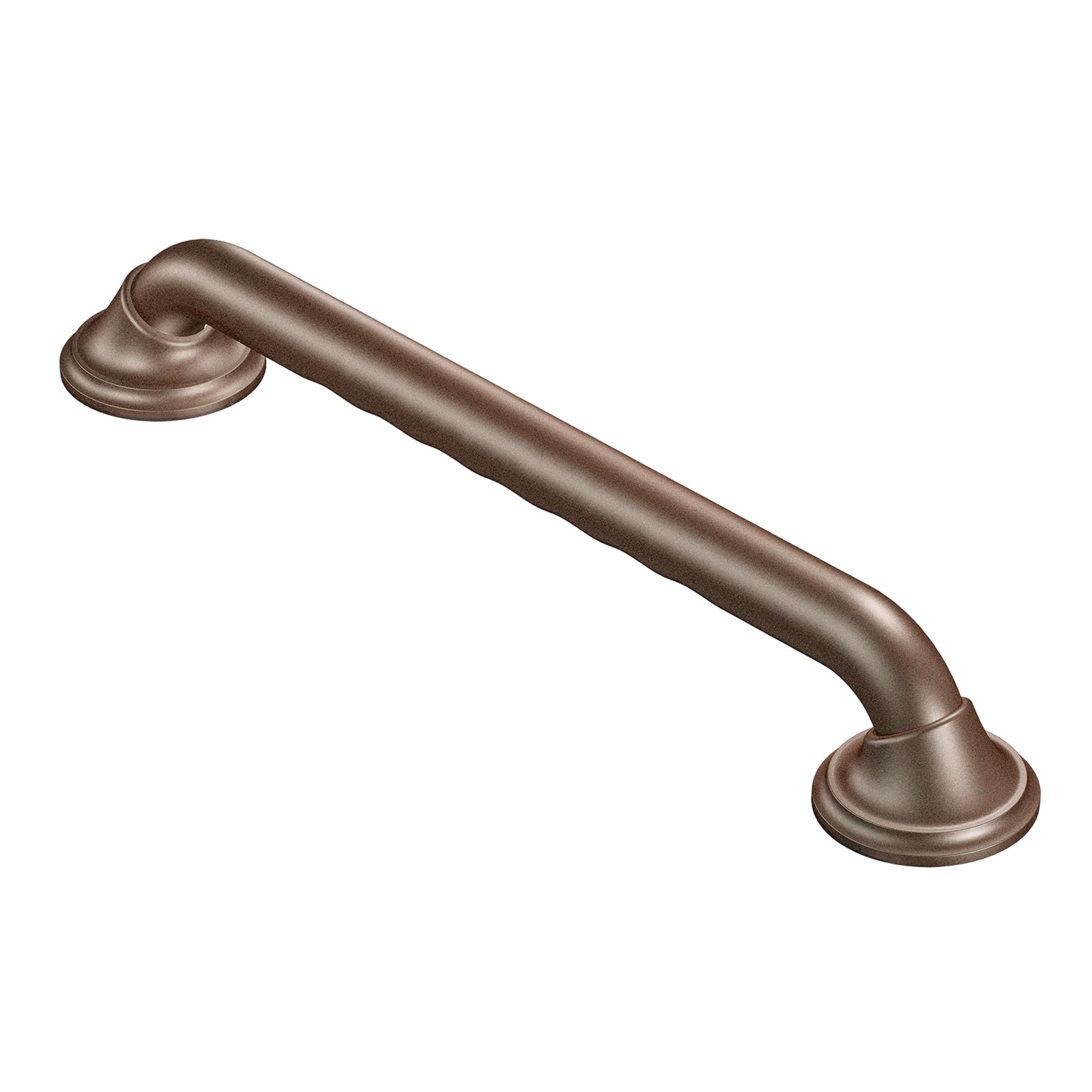 Moen R8736D3GOWB Ultima Bathroom Safety 36-Inch Designer Bathroom Grab Bar with Curl Grip, Old World Bronze