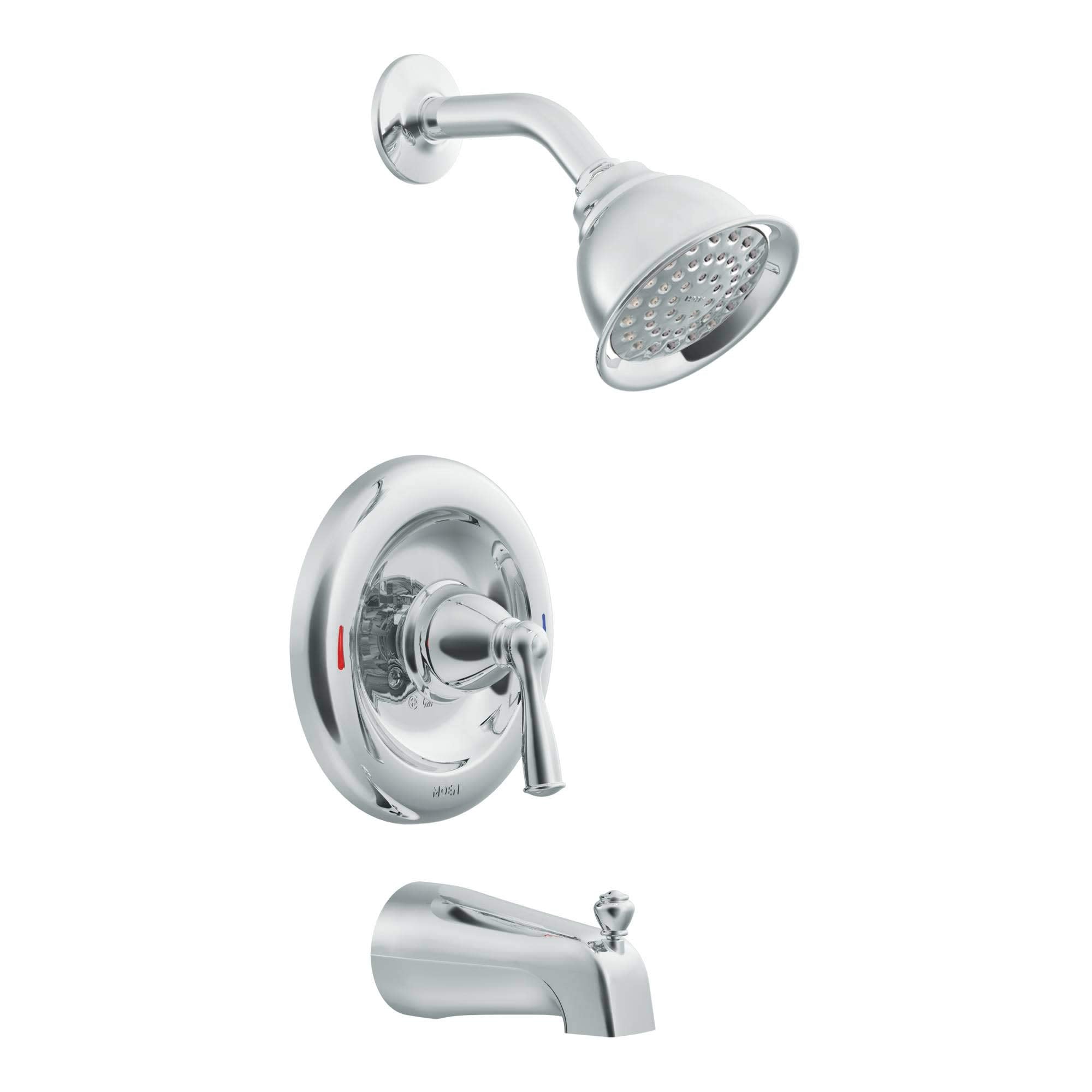 MOEN Banbury 82910 Single-Handle Posi-Temp Tub and Shower Faucet in Chrome (Valve Included)
