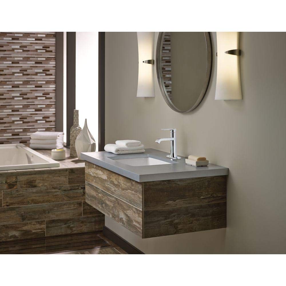 MOEN Genta WS84760 Single Handle Single Hole Bathroom Faucet in Chrome