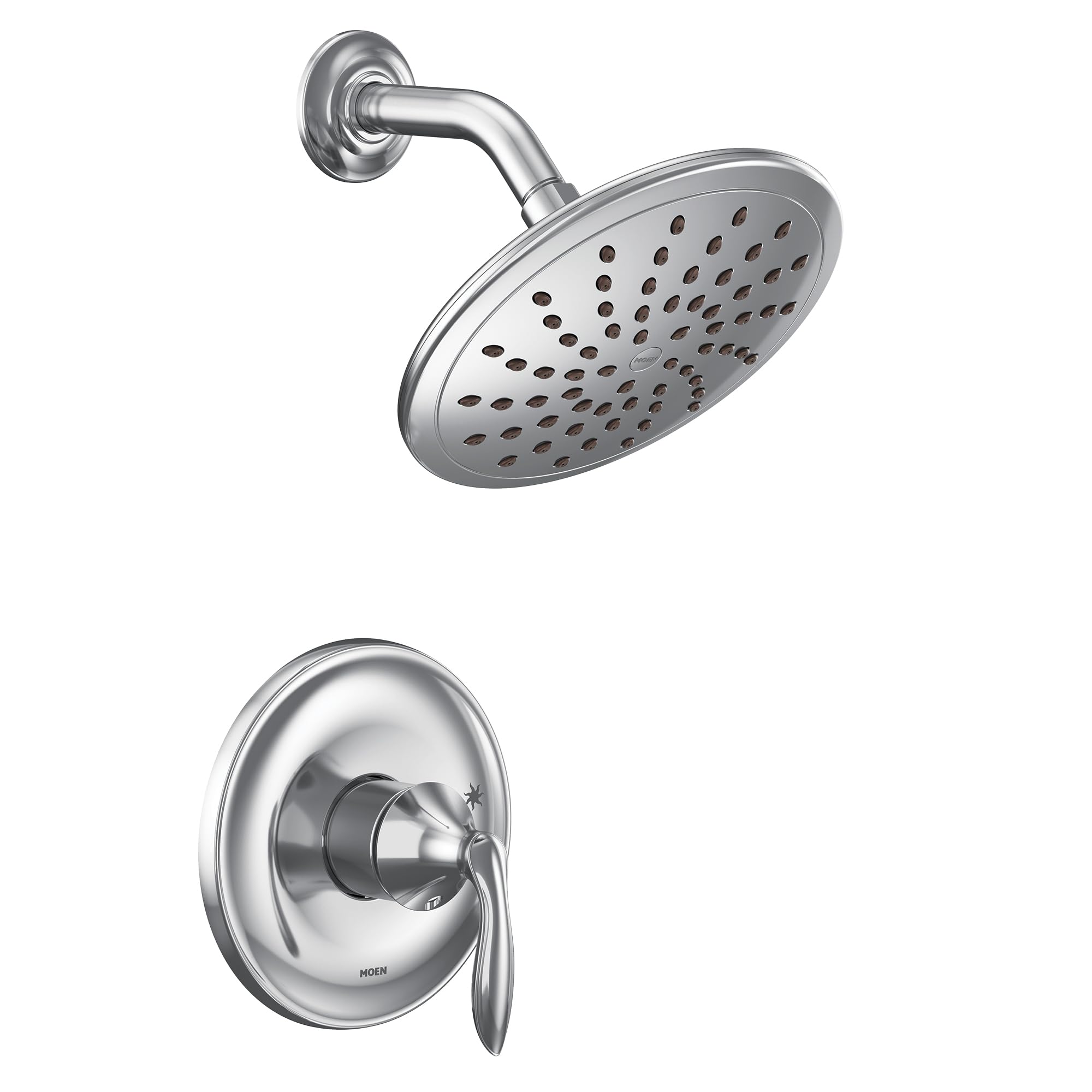 MOEN Eva UT2232EP M-CORE 2-Series 1-Handle Shower Trim Kit in Chrome (Valve Required)