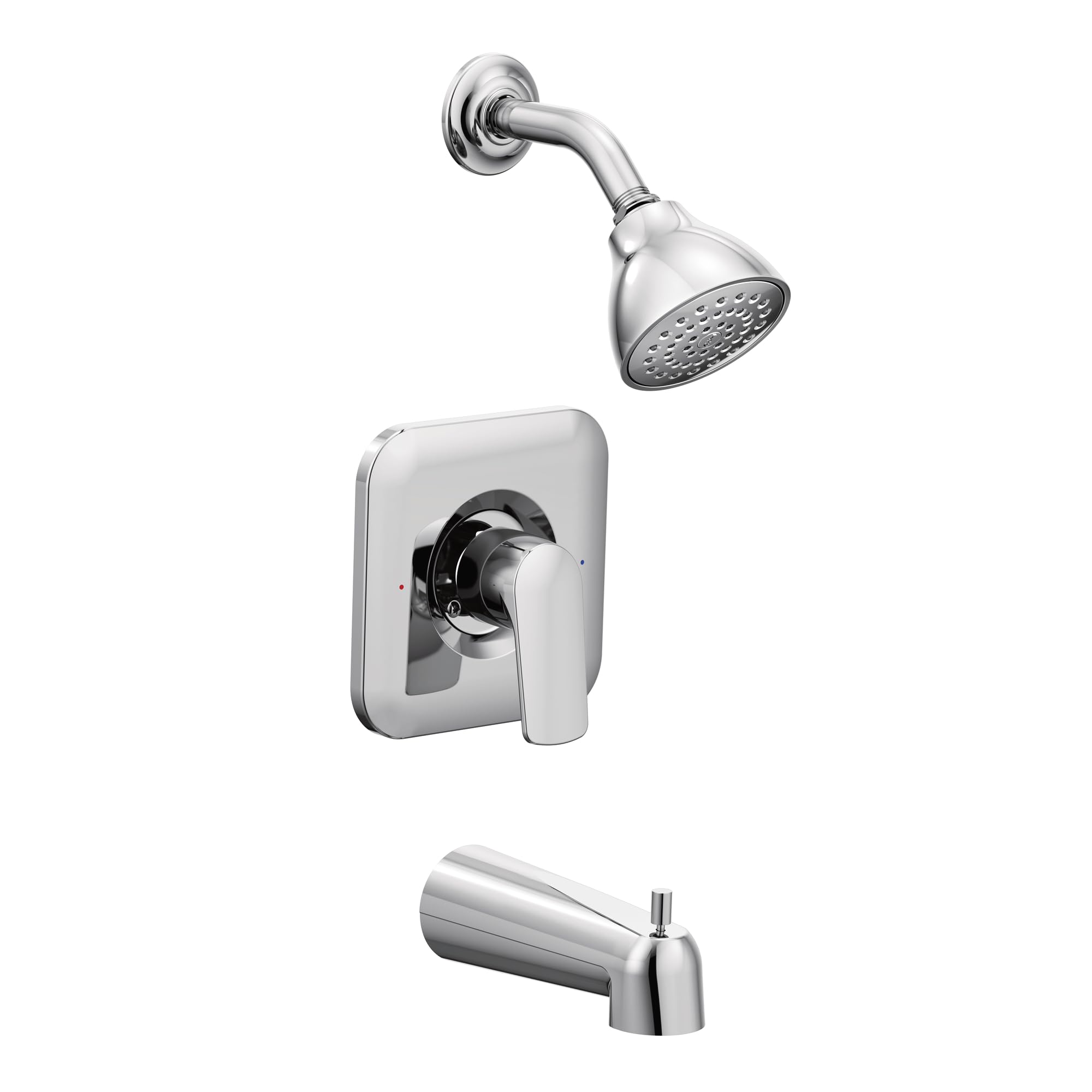 MOEN Rizon T2813EP Posi-Temp Eco-Performance Tub and Shower Trim in Chrome (Valve Required)