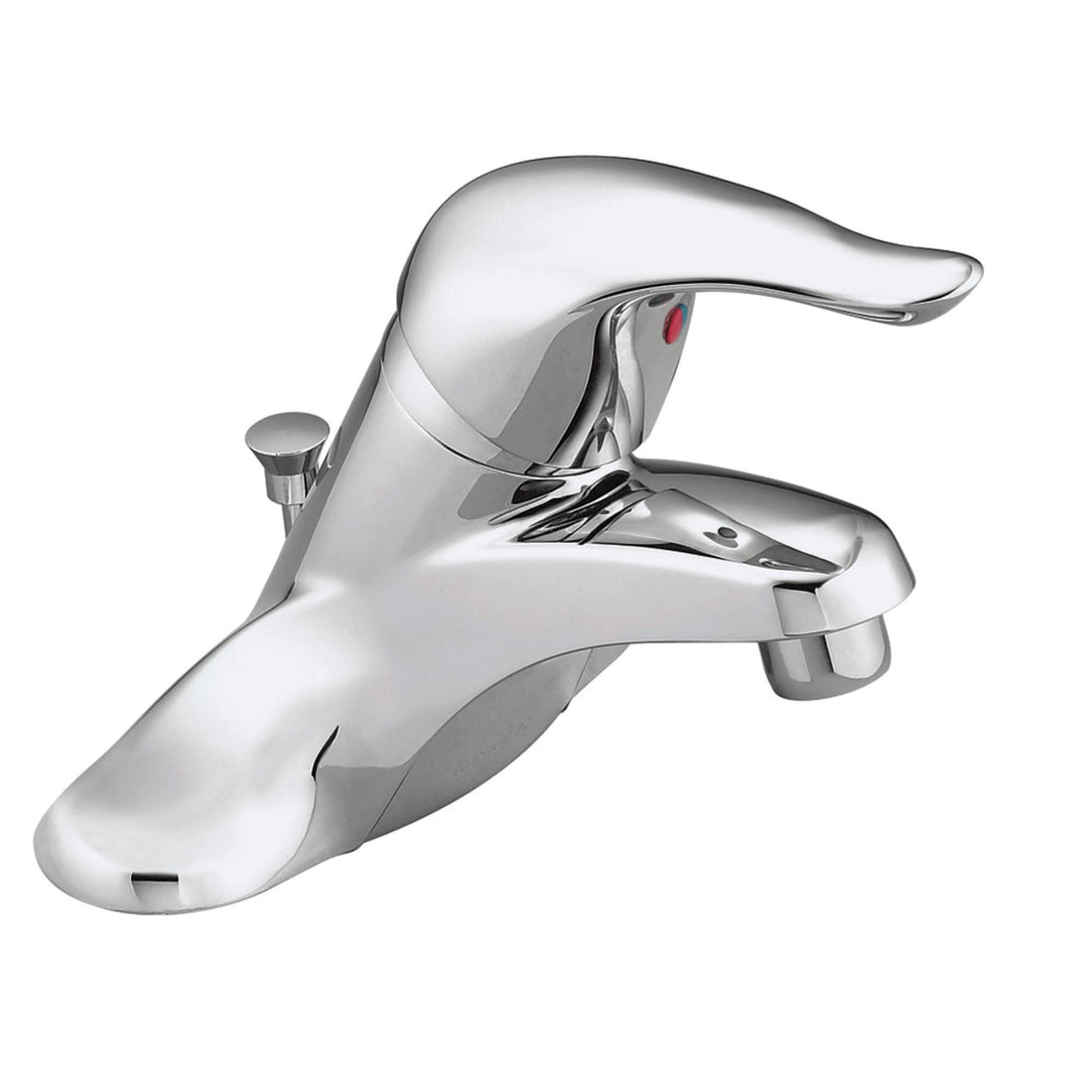 MOEN Chateau L64621 One-Handle Centerset Bathroom Faucet Chrome (Drain Included)