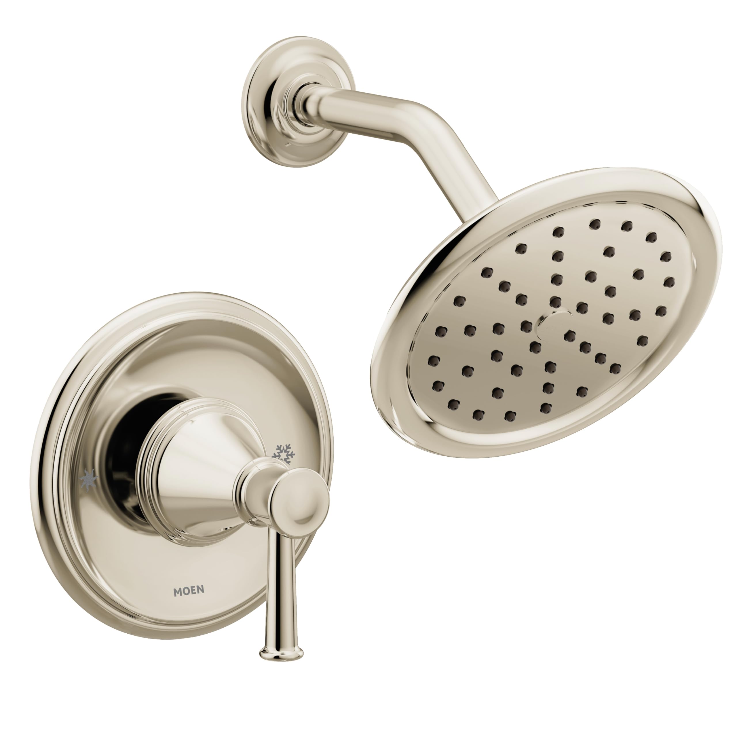 MOEN Belfield T2312NL Posi-Temp Shower Trim Kit in Polished Nickel (Valve Required)