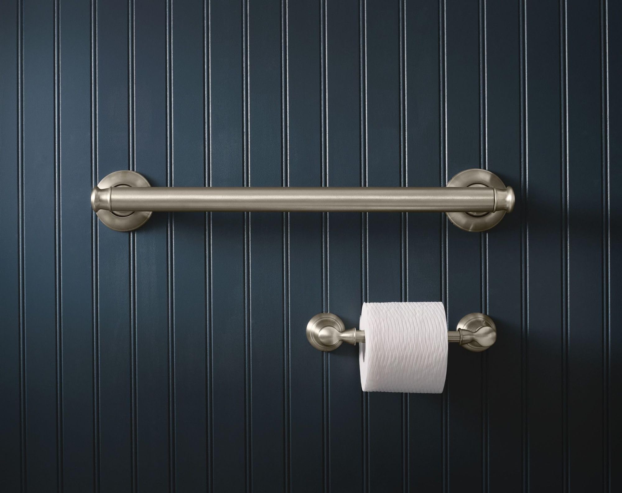 Moen Y2608BN Banbury Pivoting Paper Holder, Brushed Nickel