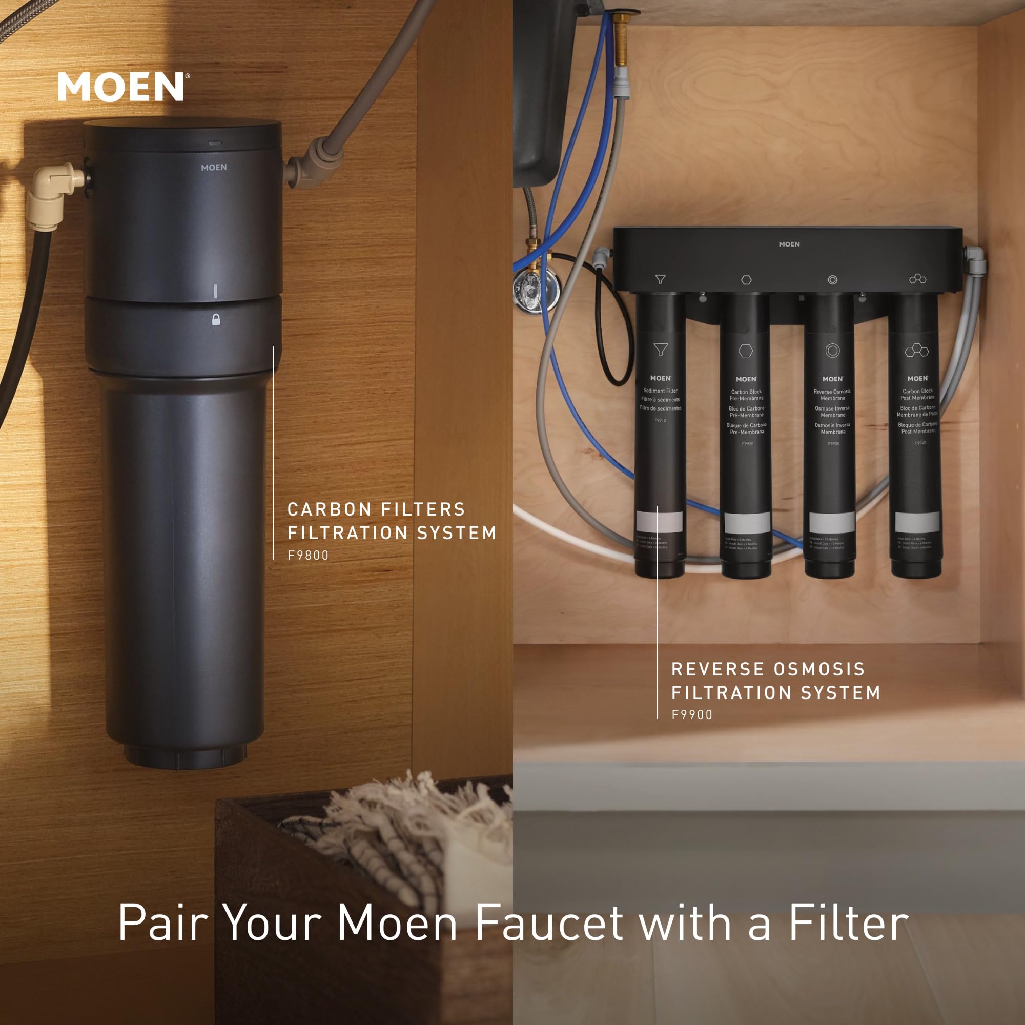 MOEN Sip F7620BL Traditional Drinking Water Beverage Faucet in Matte Black