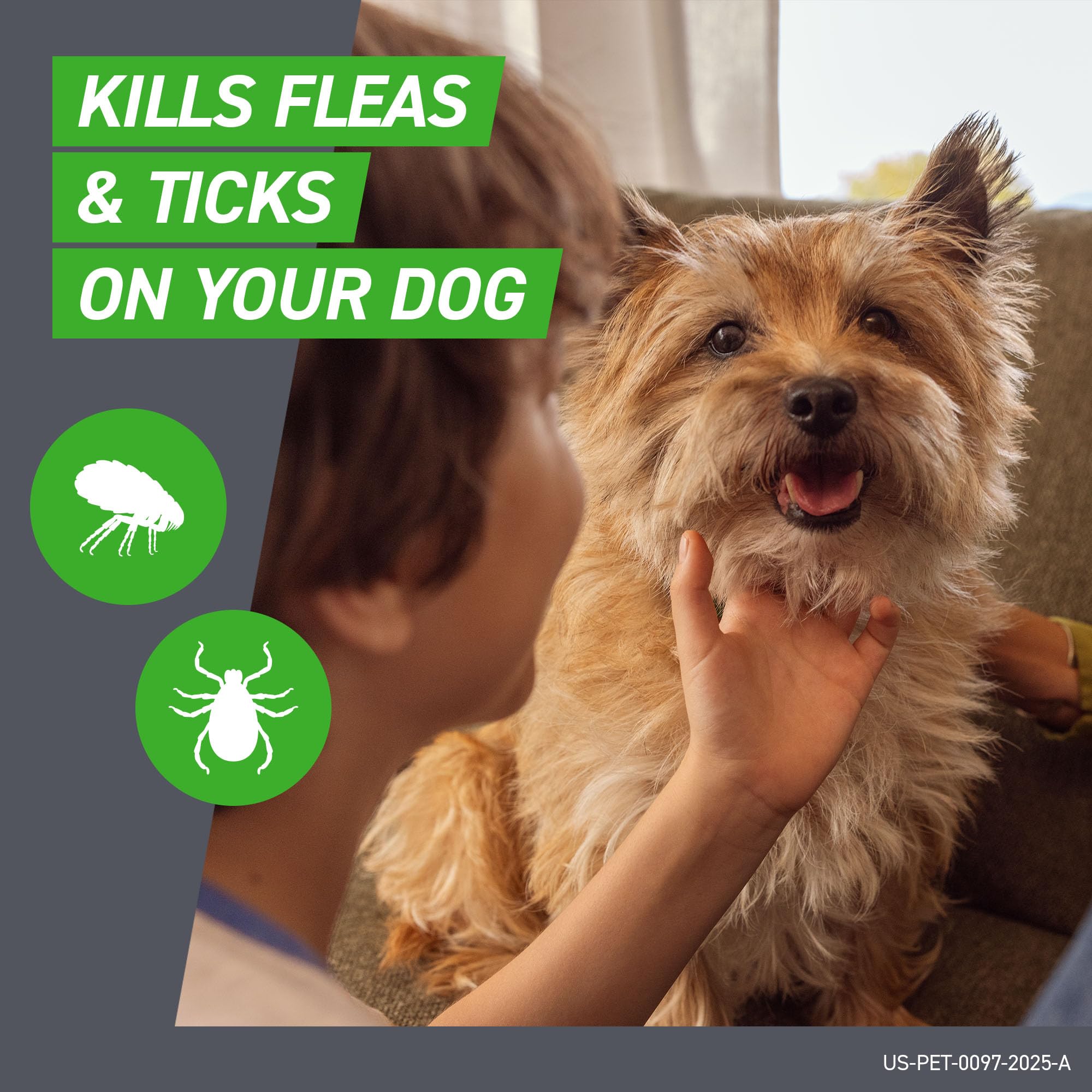 Frontline Plus for Dogs Medium Dog (23-44 pounds) Flea and Tick Treatment, 6 Doses