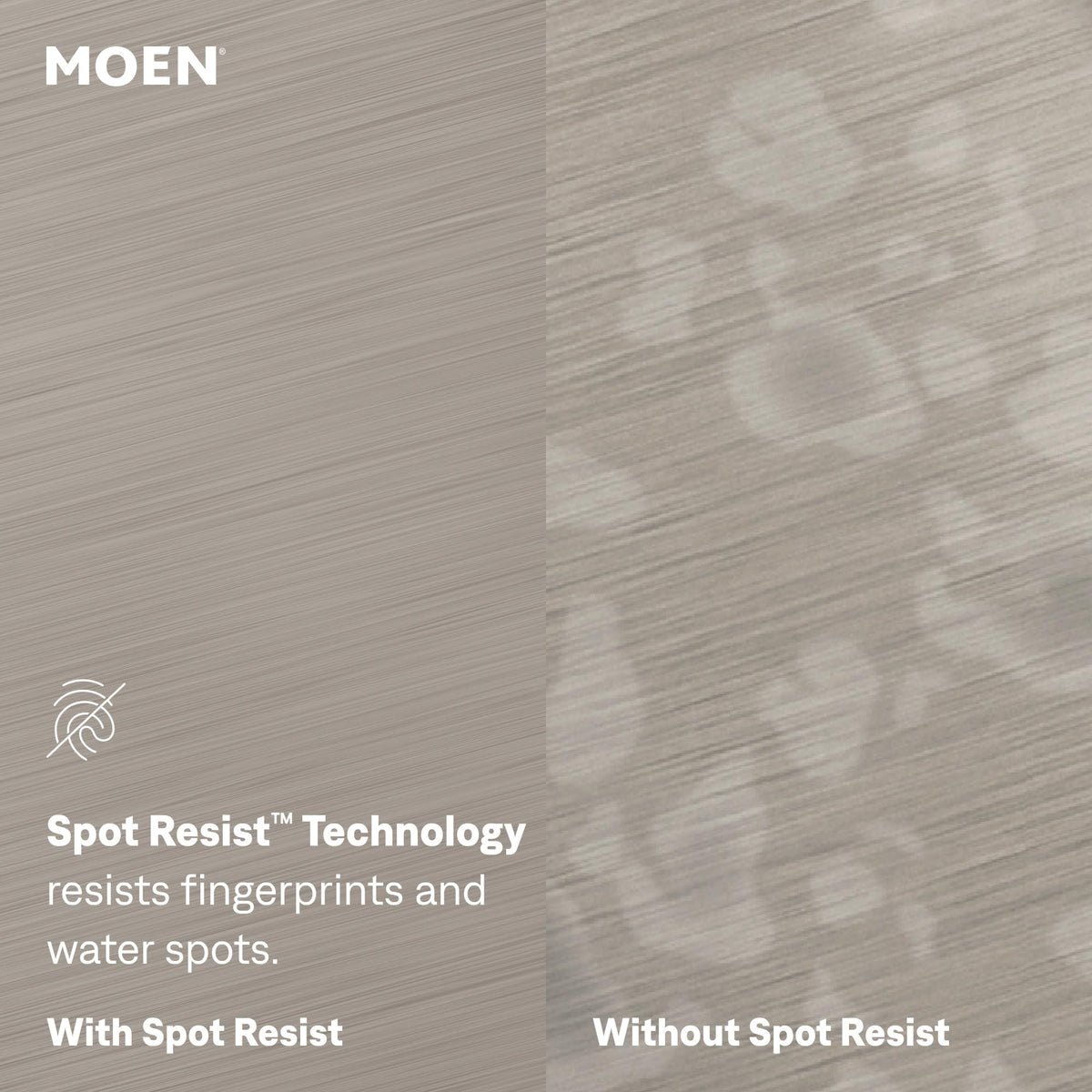 MOEN Ronan 84022SRN Centerset Bathroom Faucet in Nickel (Drain & Valve Included)