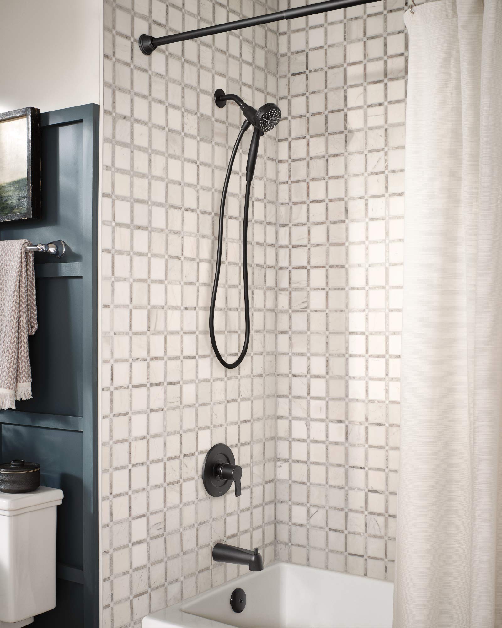 Moen Y3124CH Caldwell 24-Inch Towel Bar, Chrome