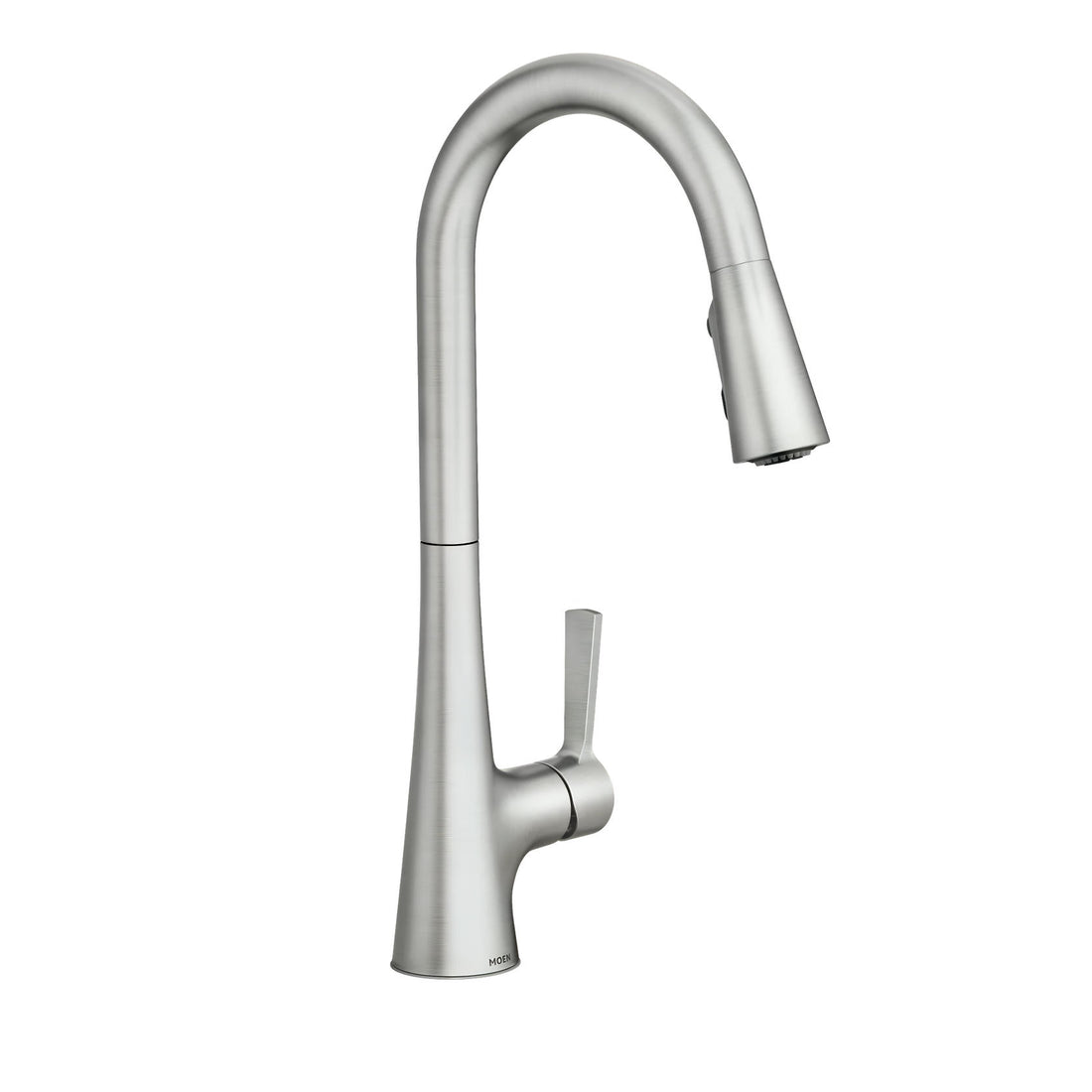 Moen Mikah 87069SRS One-Handle High Arc Pulldown Kitchen Faucet in Spot Resist Stainless