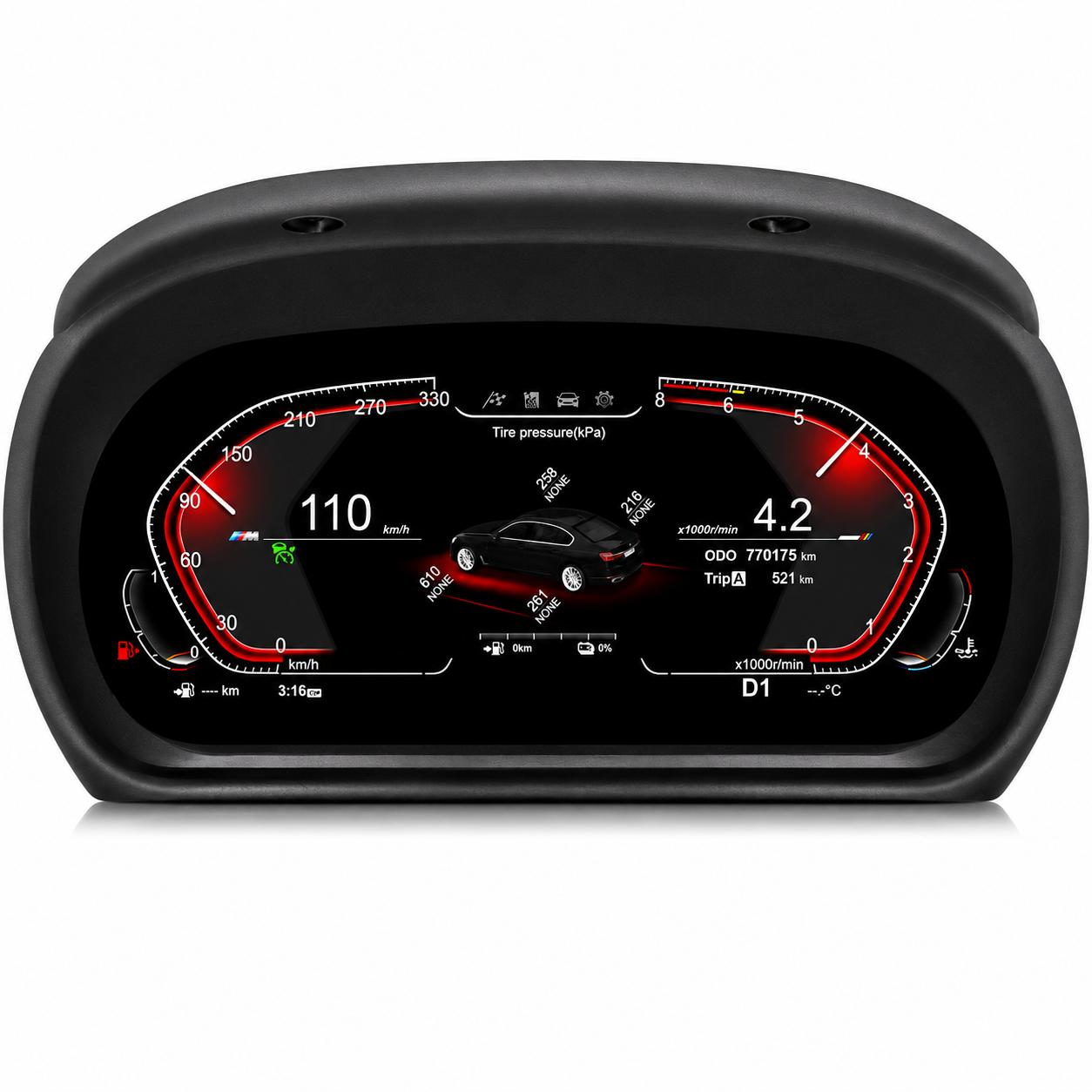 11" Digital LCD Instrument Cluster Dashboard for BMW 3 Series E90 E91 E92 E93 2005–2012