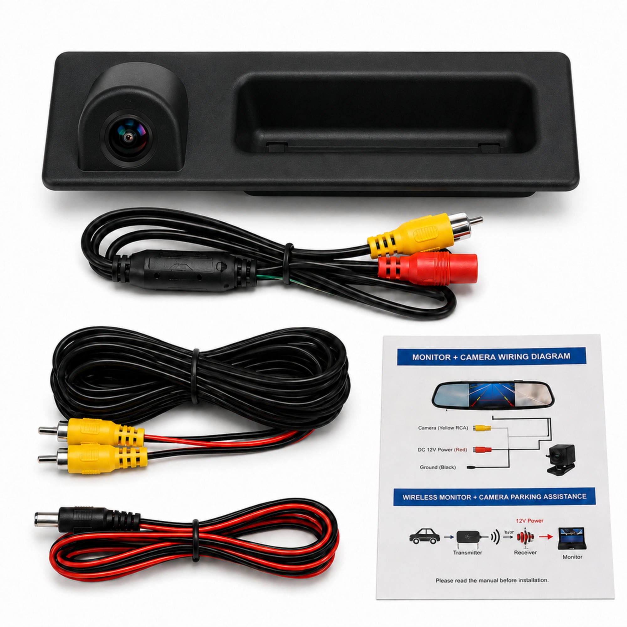 720P HD Trunk Handle Rear View Backup Parking Camera for BMW 3 4 5 6 Series F30 F10 F32 F36 F07 F12 F13