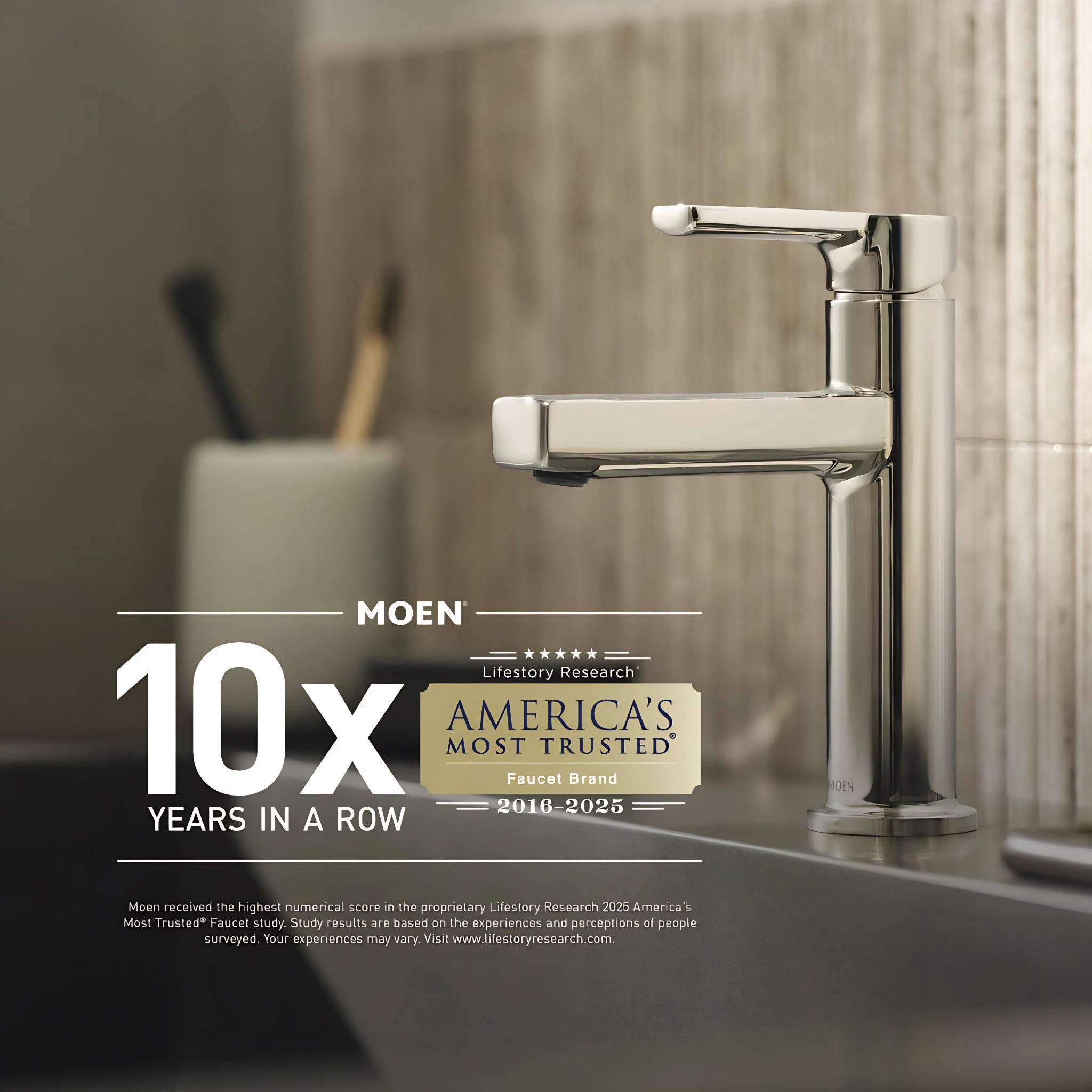 MOEN Banbury 84942SRN 4 in. Centerset Double Handle Low-Arc Bathroom Faucet in Spot Resist Brushed Nickel