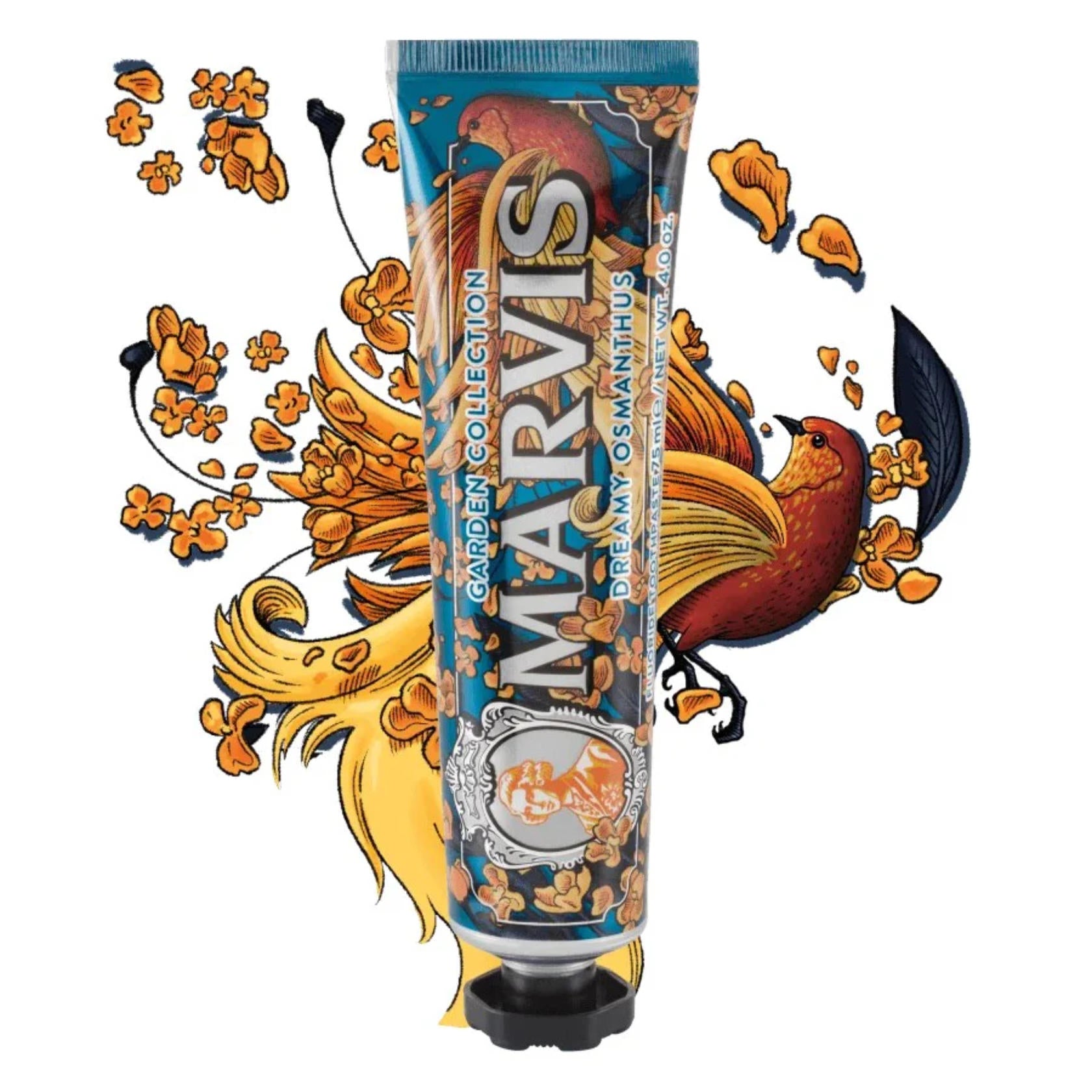 Marvis Toothpaste Whitening Mint, Licorice, Sinuous Lily, Vegan Cruelty-Free 85 ml
