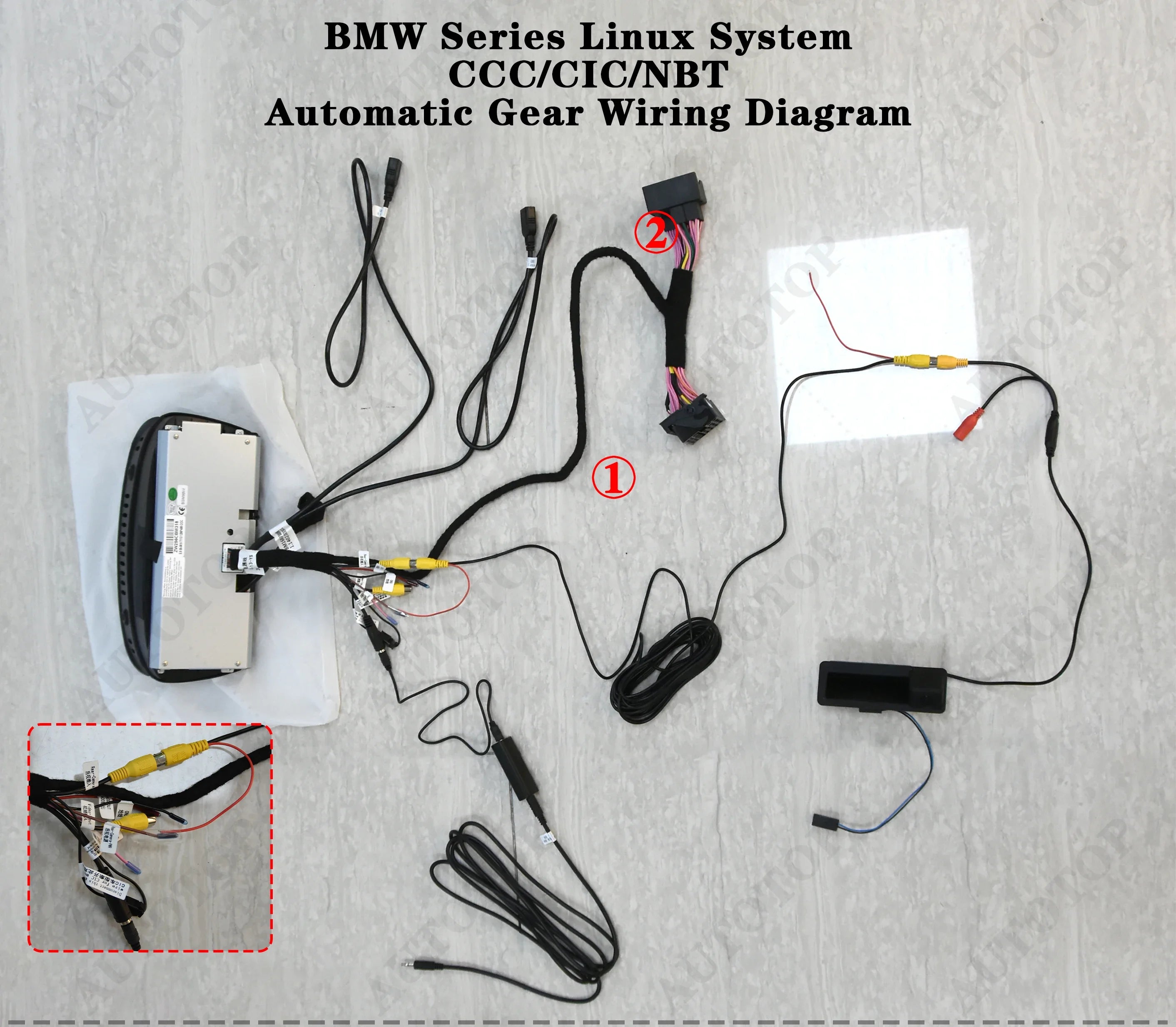 Touchscreen CarPlay Linux Head Unit for BMW F30 F31 F32 F33 F34 F36 F20 F21 NBT