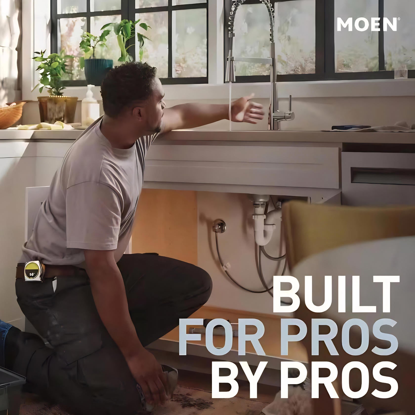 MOEN Align T4191BL Single-Handle 2-Function Diverter Valve Trim Kit in Matte Black (Valve Not Included)