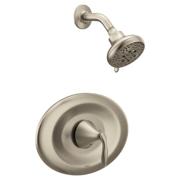 MOEN EVA T2138BN Posi-Temp Shower Trim Kit in Brushed Nickel (Valve Required)