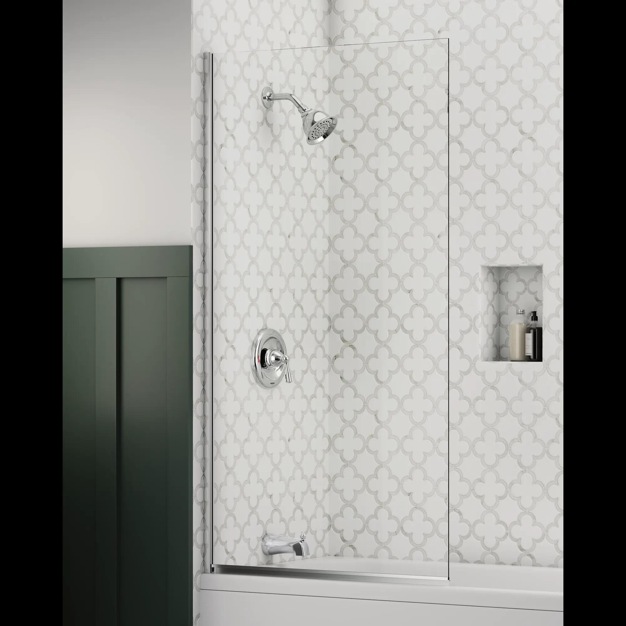 MOEN Banbury 82910 Single-Handle Posi-Temp Tub and Shower Faucet in Chrome (Valve Included)