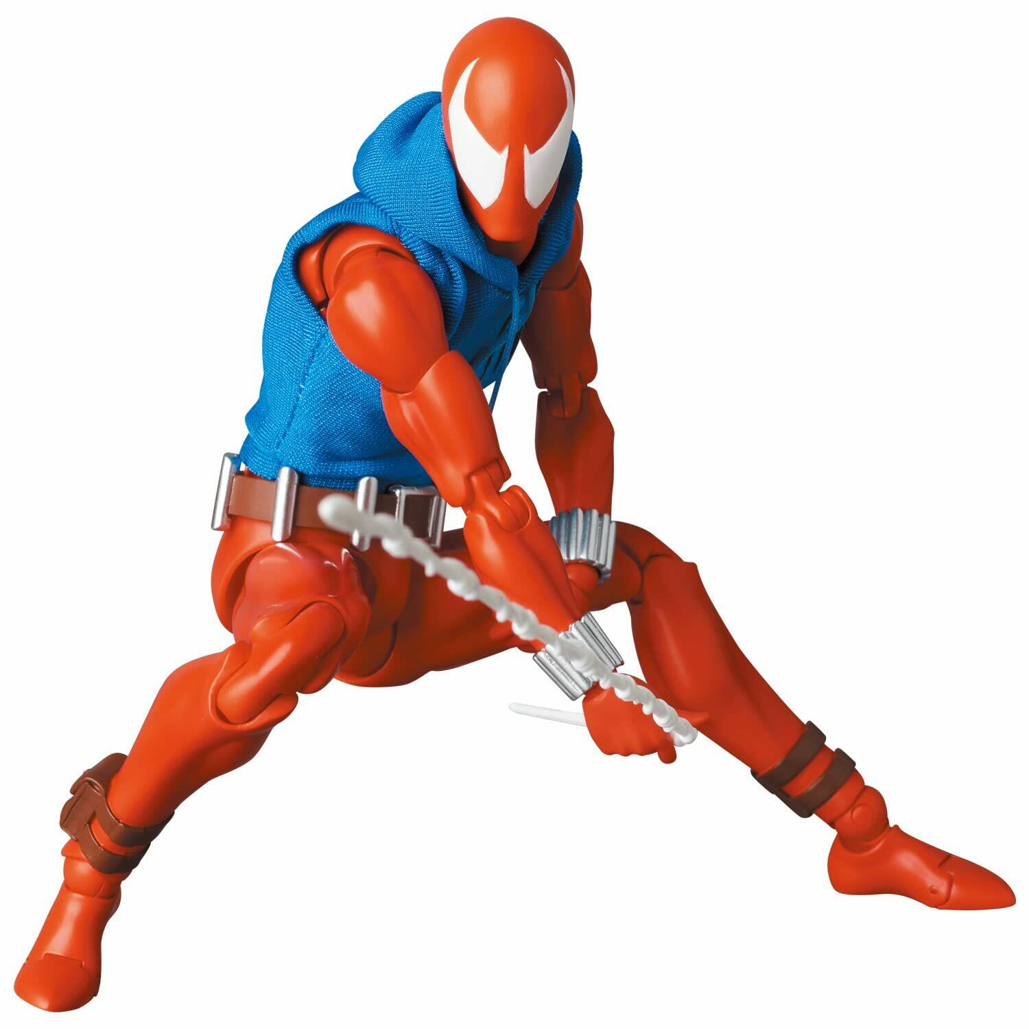 CT Toys Spider-Man Scarlet Spider Comic Version 6" Action Figure Toy Mafex