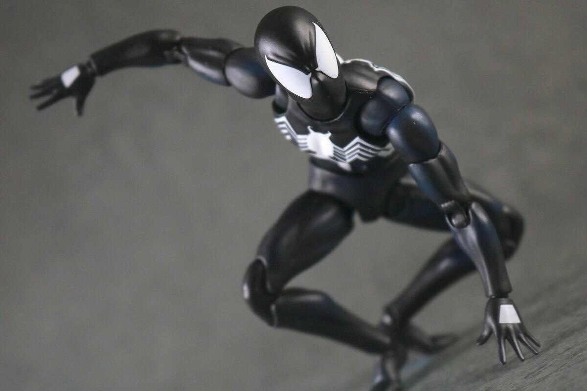 CT Toys Spider-Man Black Costume Spiderman 6" Action Figure Toy Mafex
